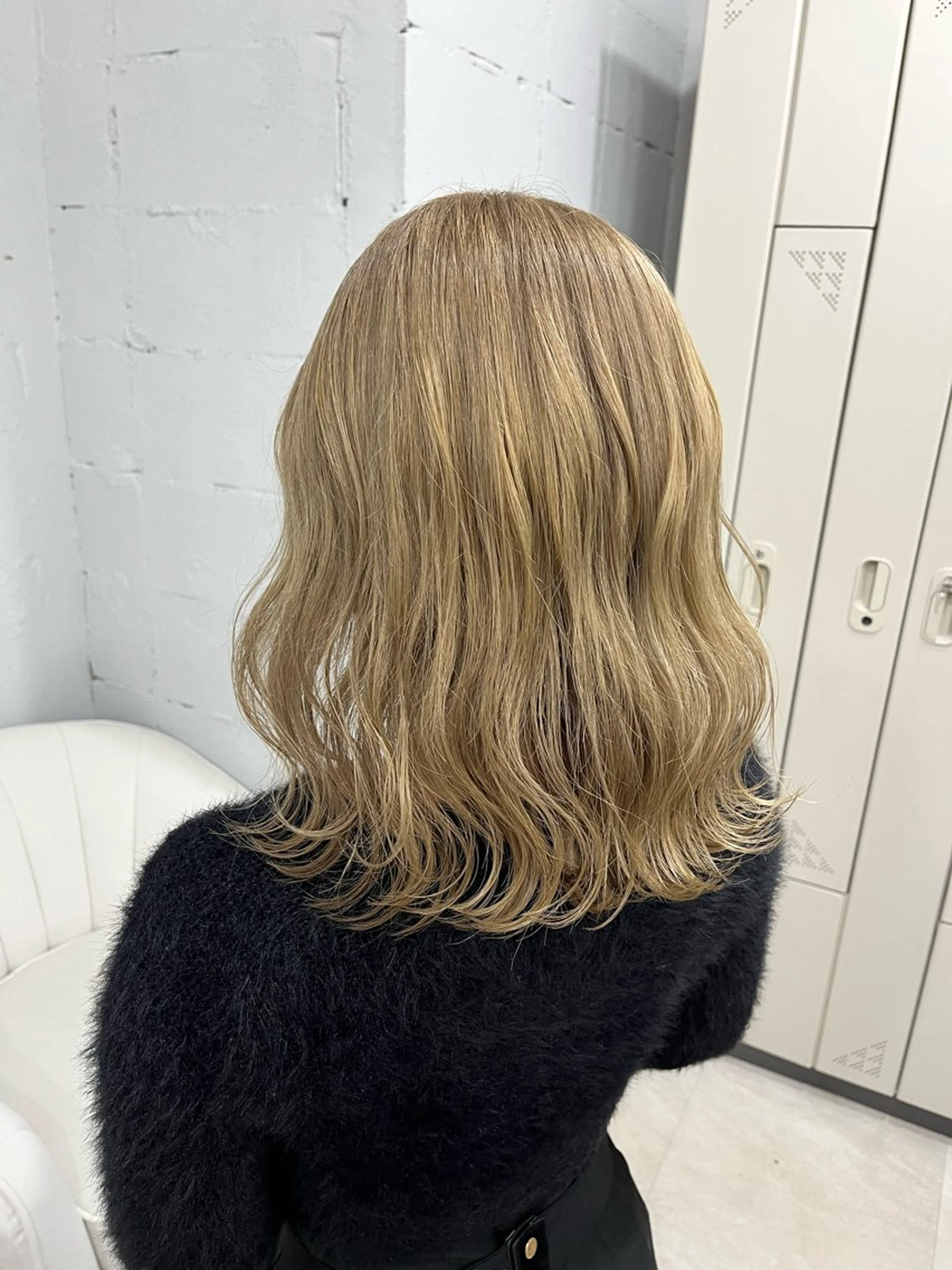 セミロング カラー ガレリアエレガンテ福岡店所属・野田 裕貴のヘアスタイル