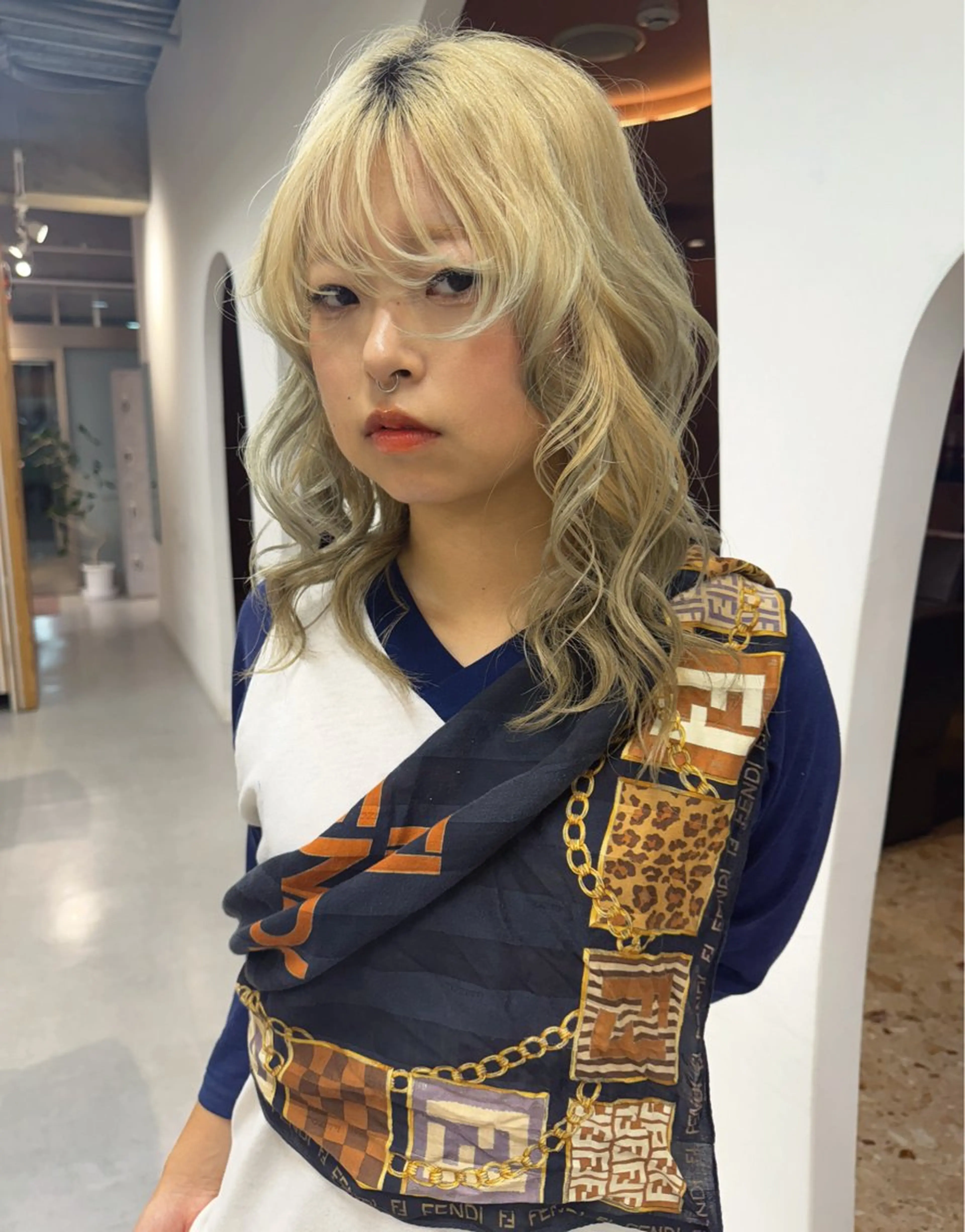 セミロング カラーモデル募集 /kanaha໒꒱のヘアスタイル