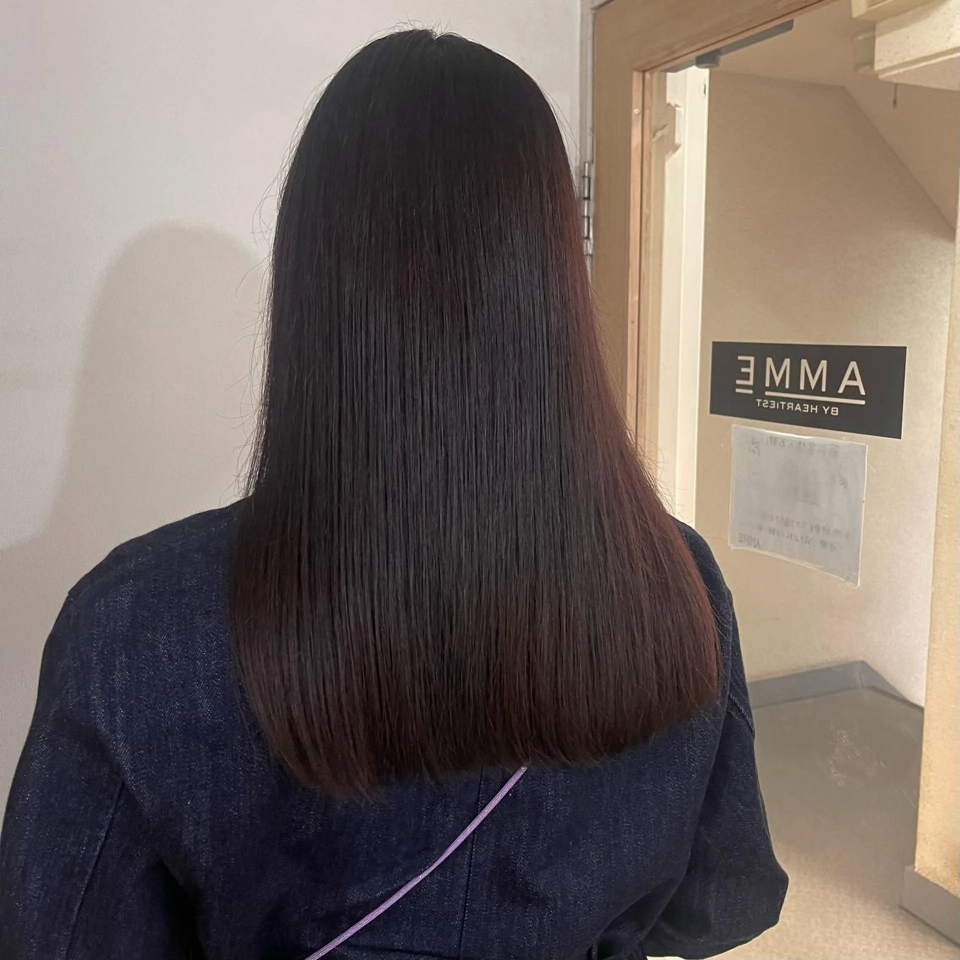 ロング ヘアカラー トリートメント ナカヤマナナエ ♡のヘアスタイル