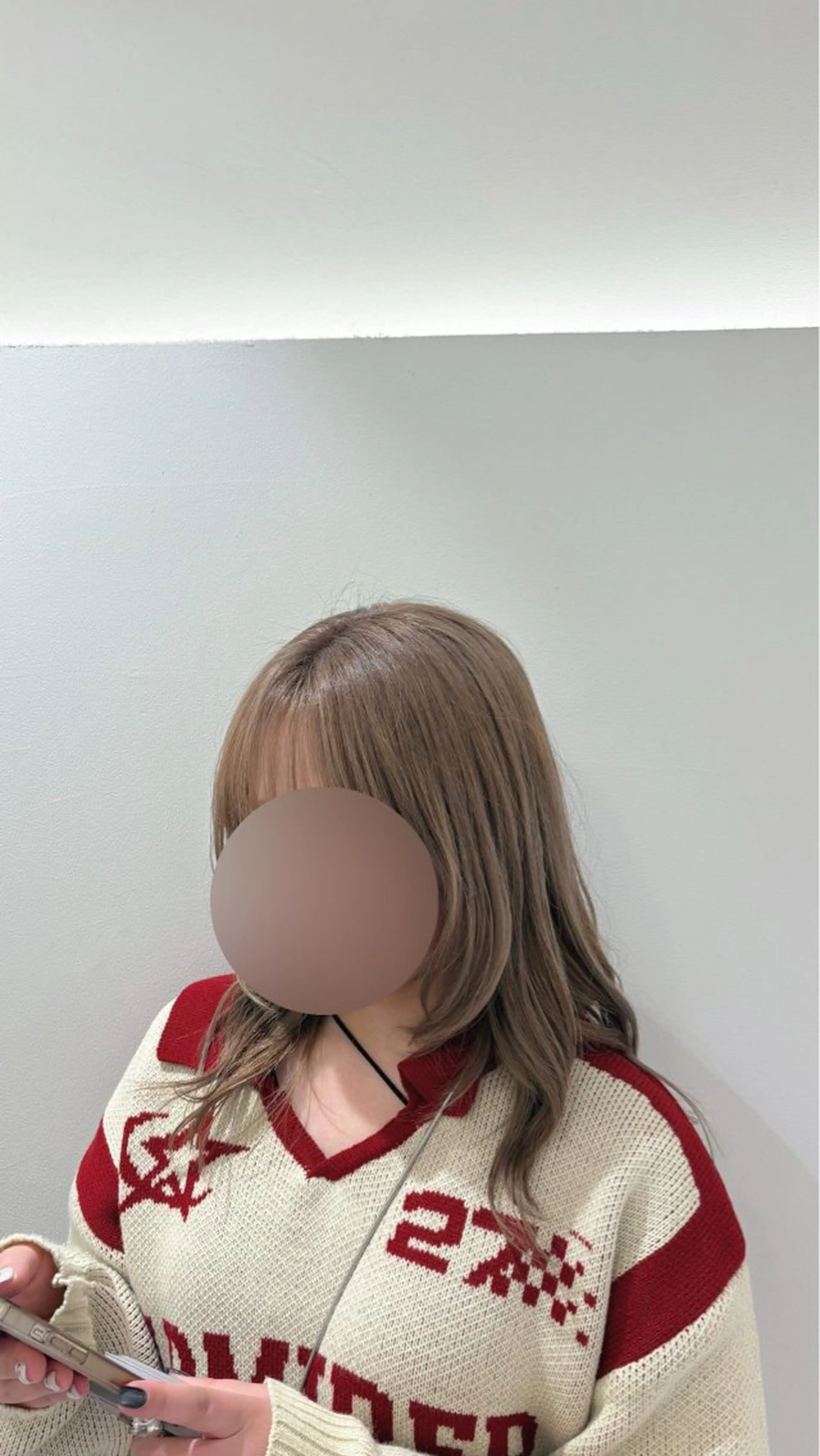 カット+ブリーチ+カラーの写真