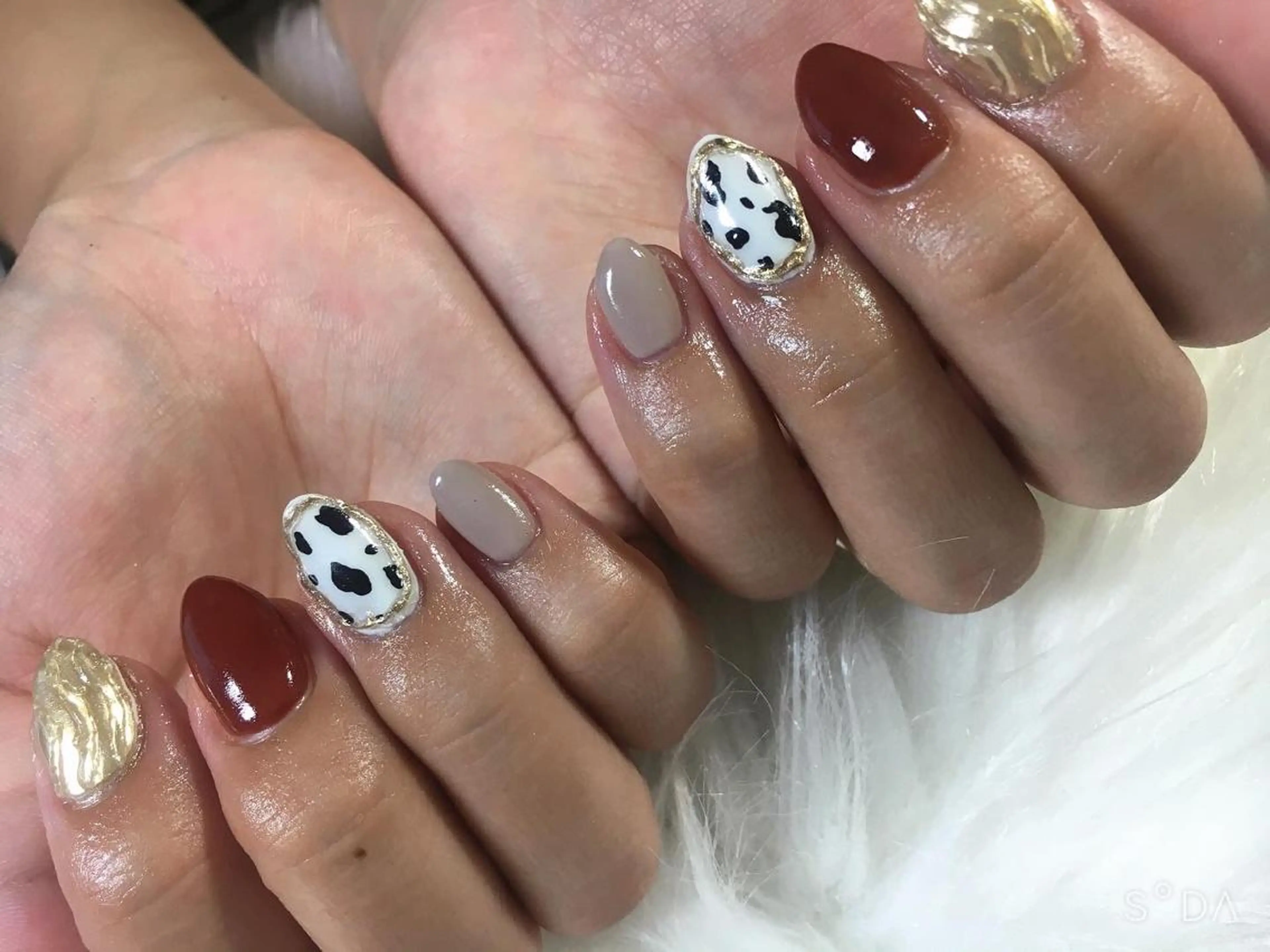 ネイル ミラーネイル miwa ミワのネイルデザイン