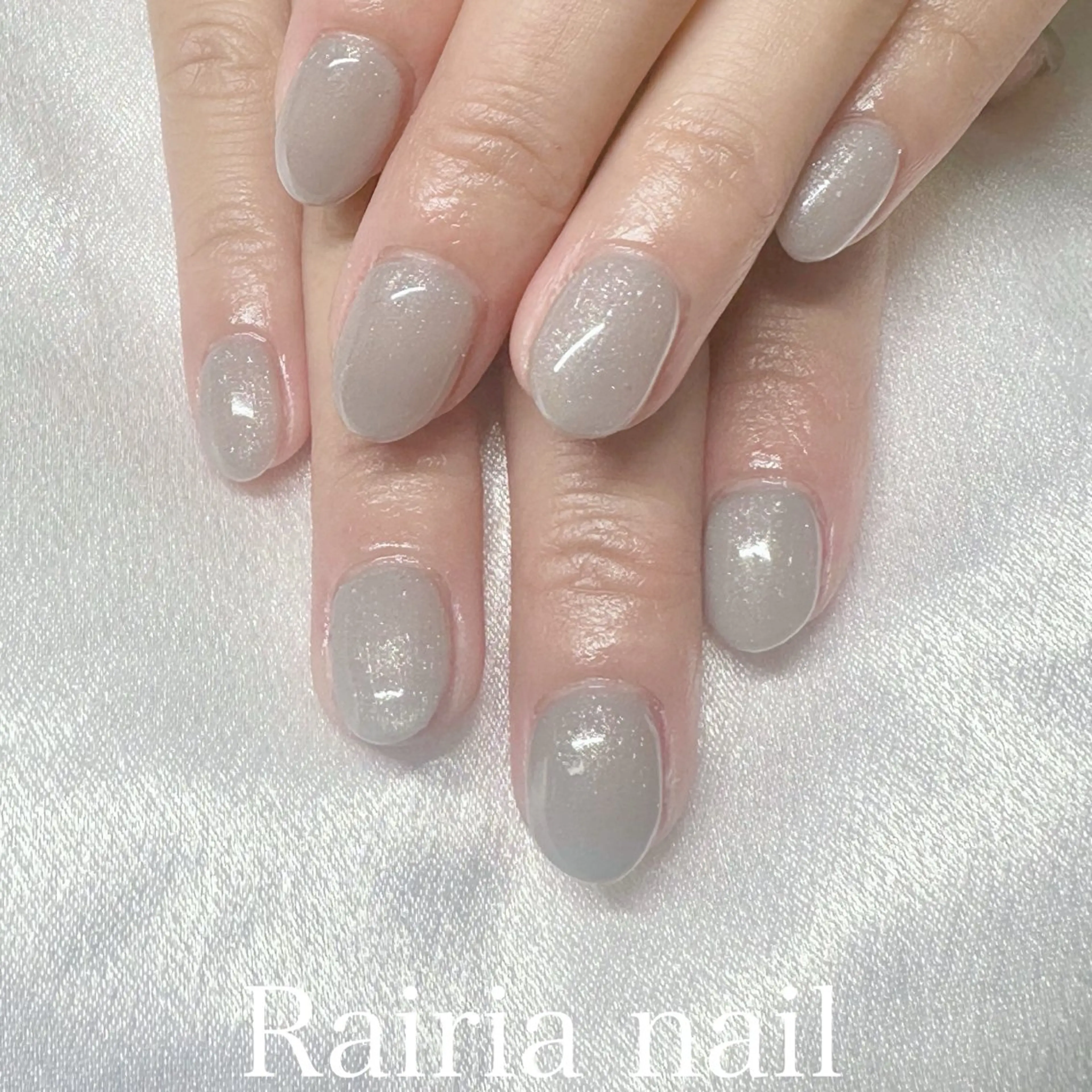 ネイル ジェルネイル ワンカラーネイル パラジェル Rairia nail所属・ライリアネイル Mikuのネイルデザイン