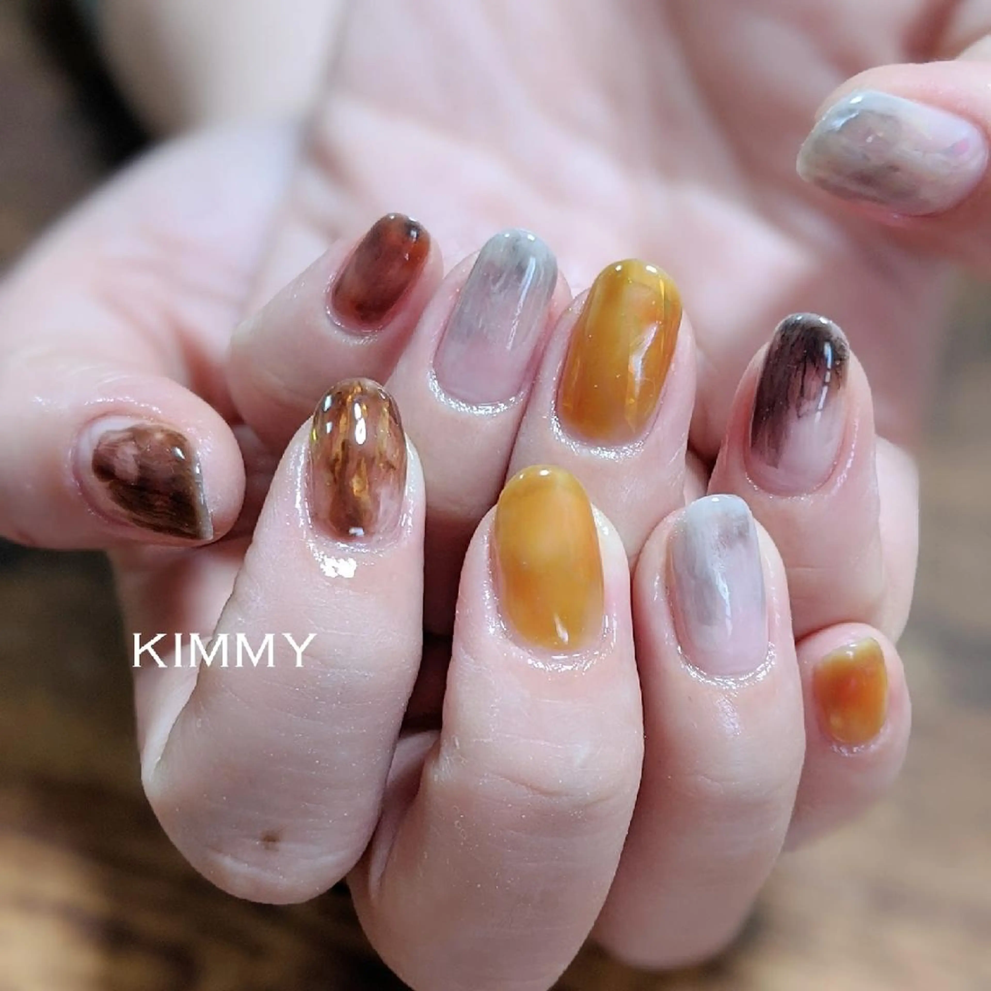 ネイル ハンドネイル kimmy nailsのネイルデザイン