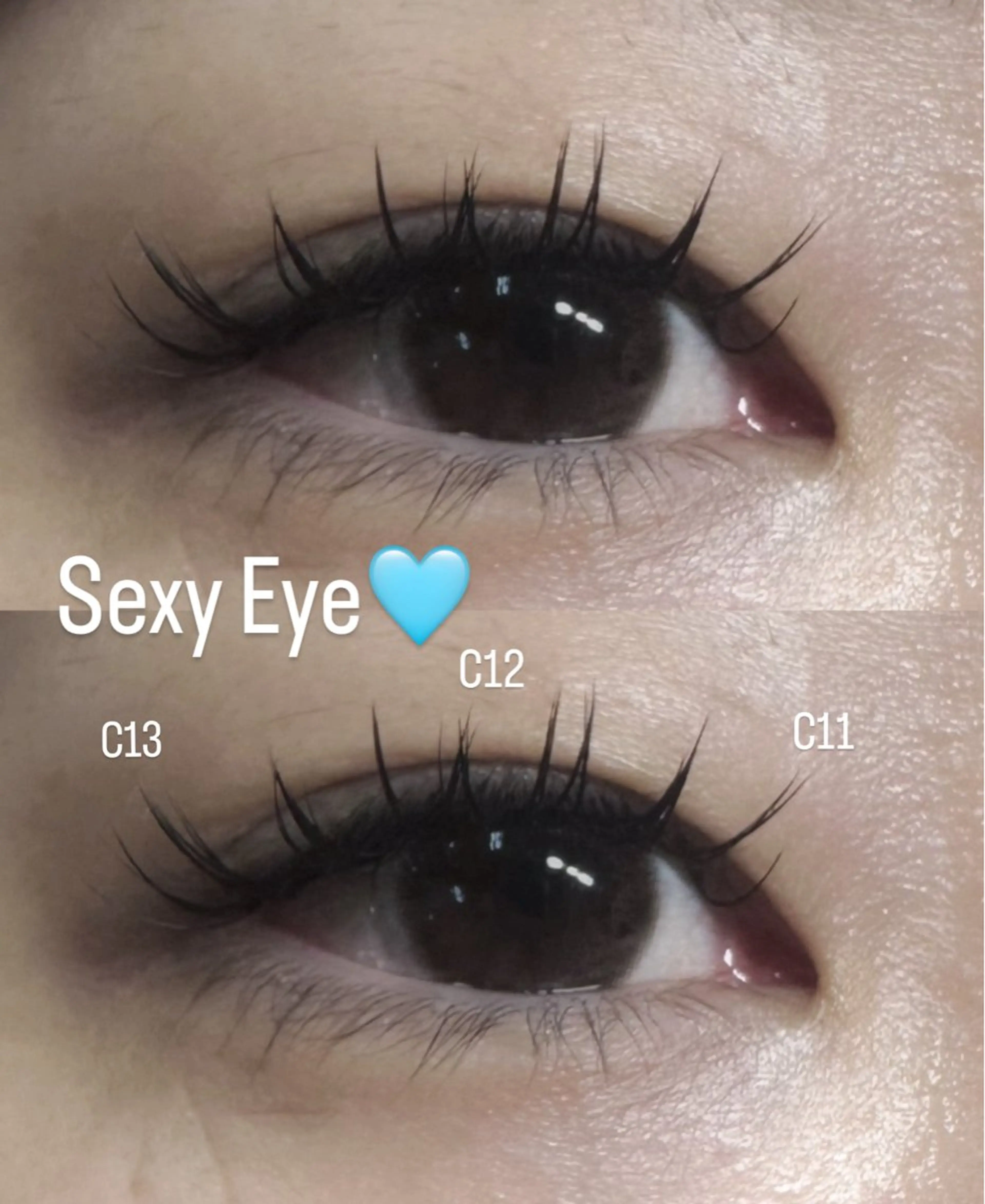 マツエク・マツパ Cカール ミンク MAQUIA泉中央店 相馬のマツエク・マツパデザイン