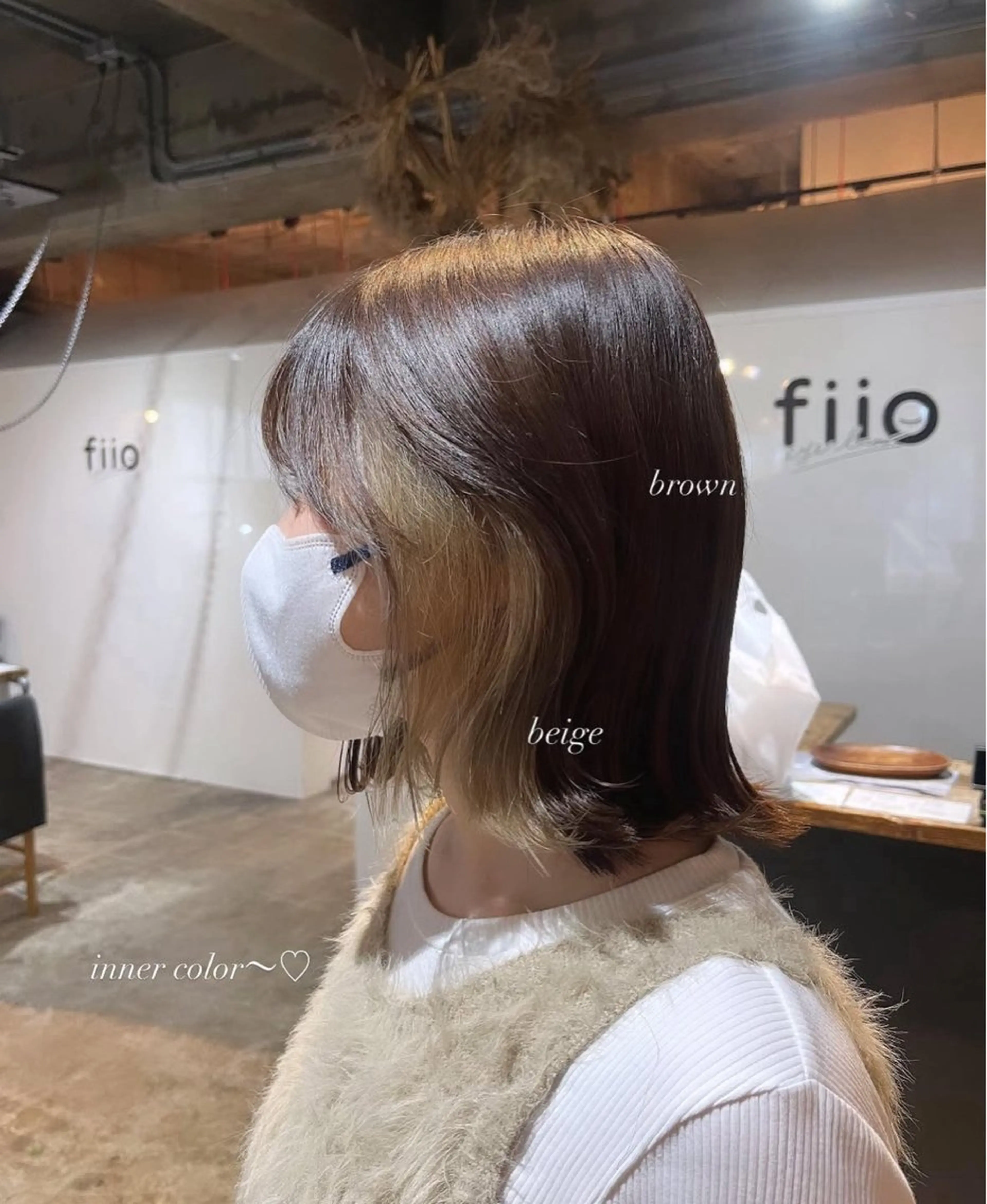 ショート カラー 赤熊 咲良 🦔ྀིのヘアスタイル