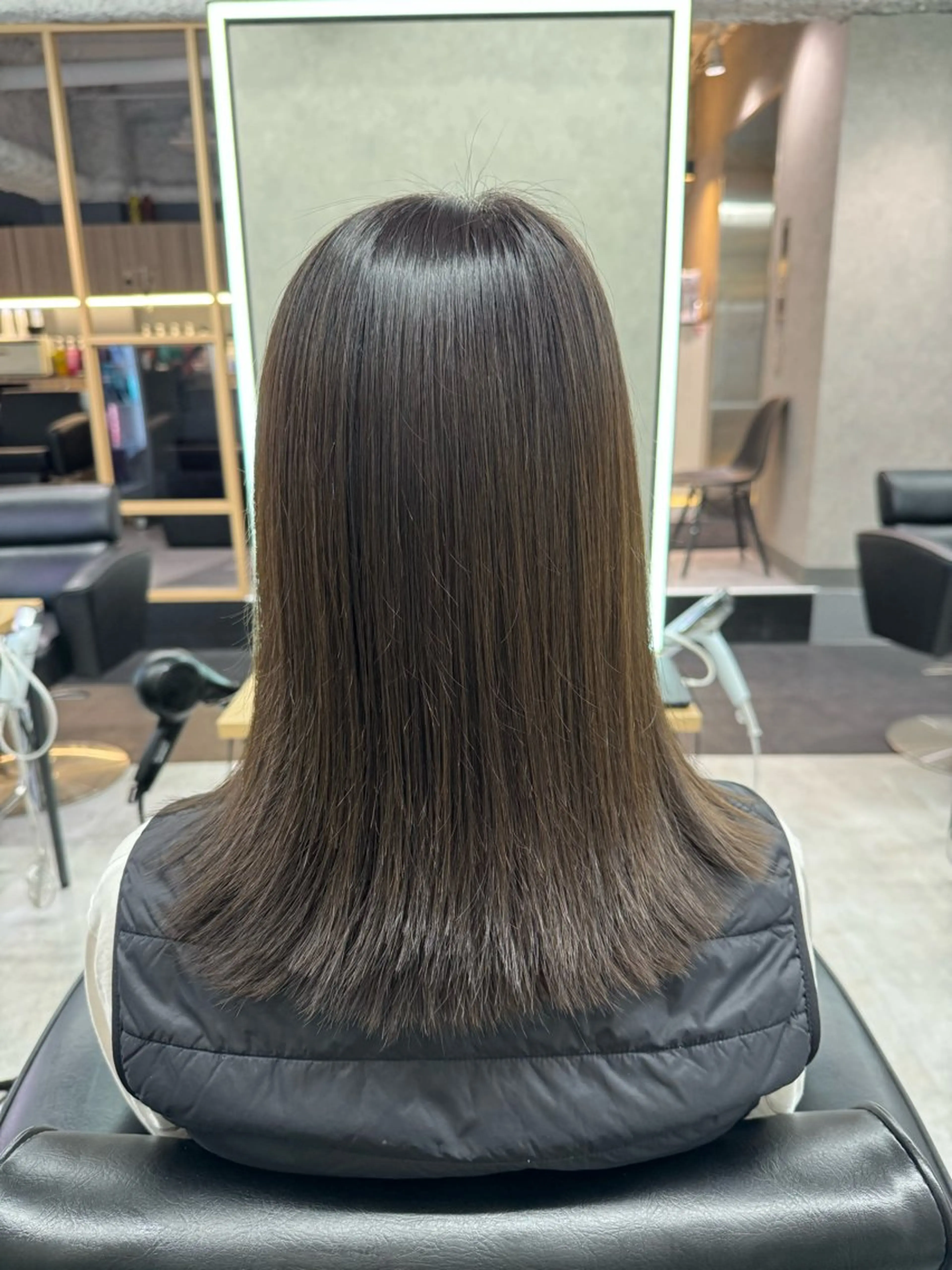 ミディアム カラー 吉満 翔のヘアスタイル