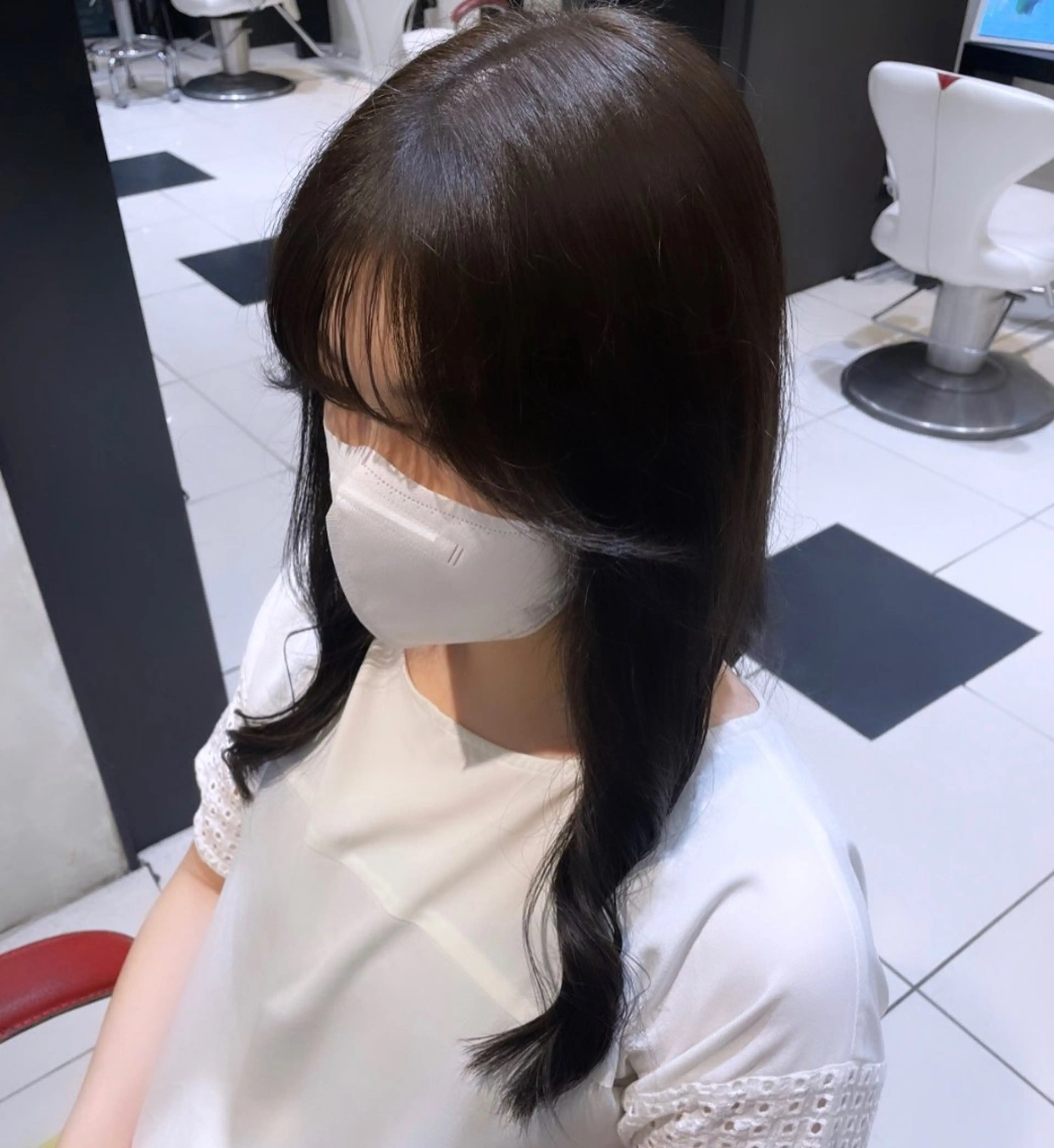 ロング カラー ヘアアレンジ 💞暖色カラー 💞risaのヘアスタイル