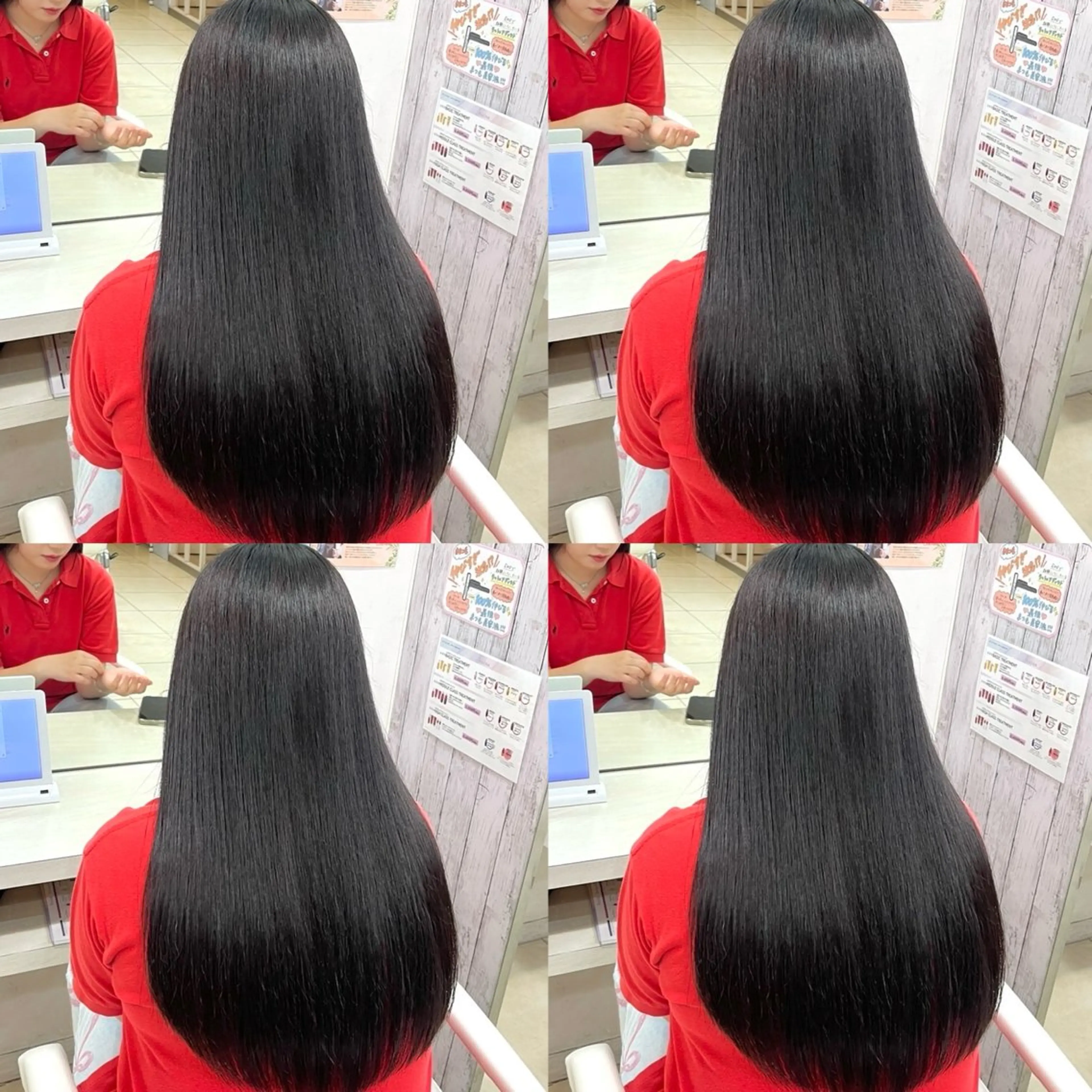 セミロング カット トリートメント 【髪質改善カラー】 あむ·. ⟡ 🖤のヘアスタイル