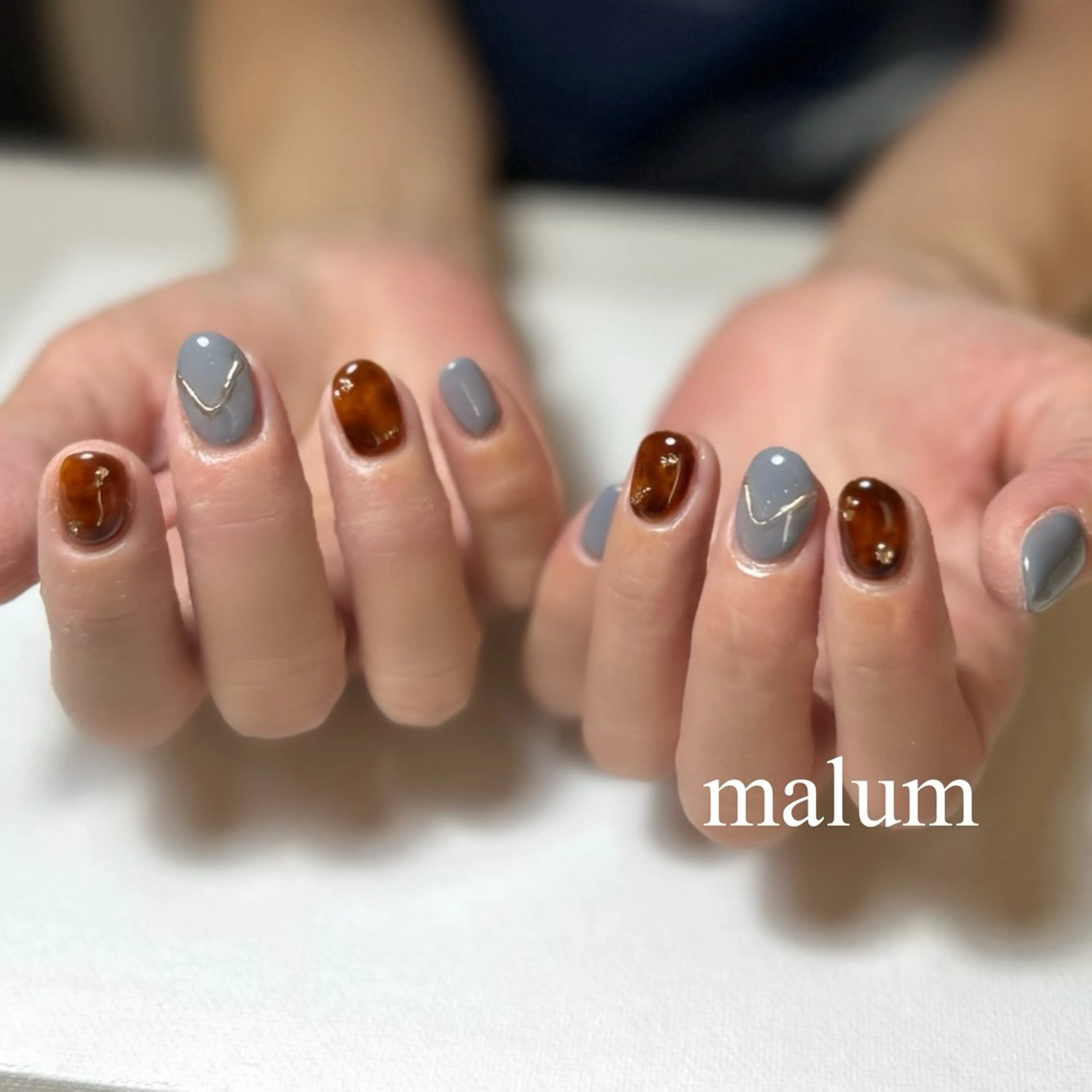 ネイル ハンドネイル malum nailのネイルデザイン
