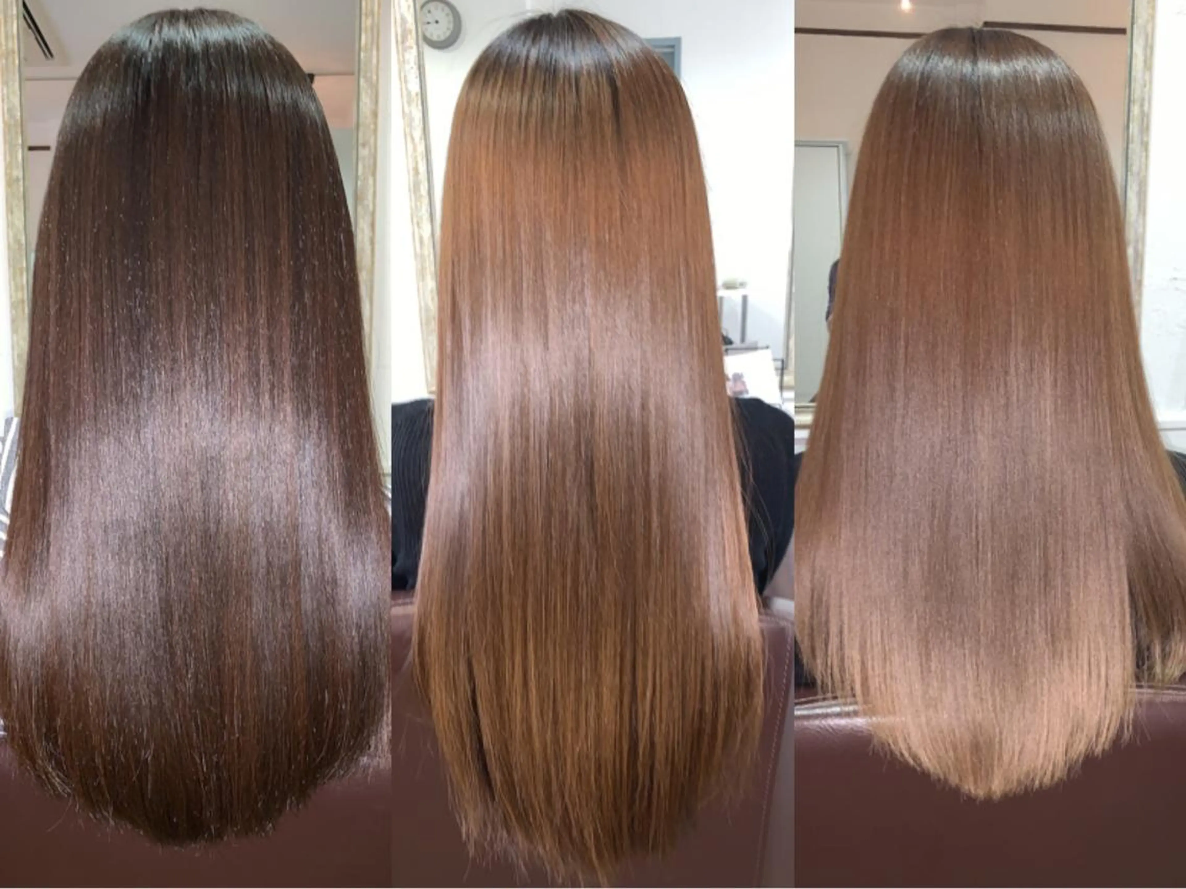 セミロング ヘアカラー トリートメント 髪質改善エイジングケ ア専門美容室チアフルのヘアスタイル