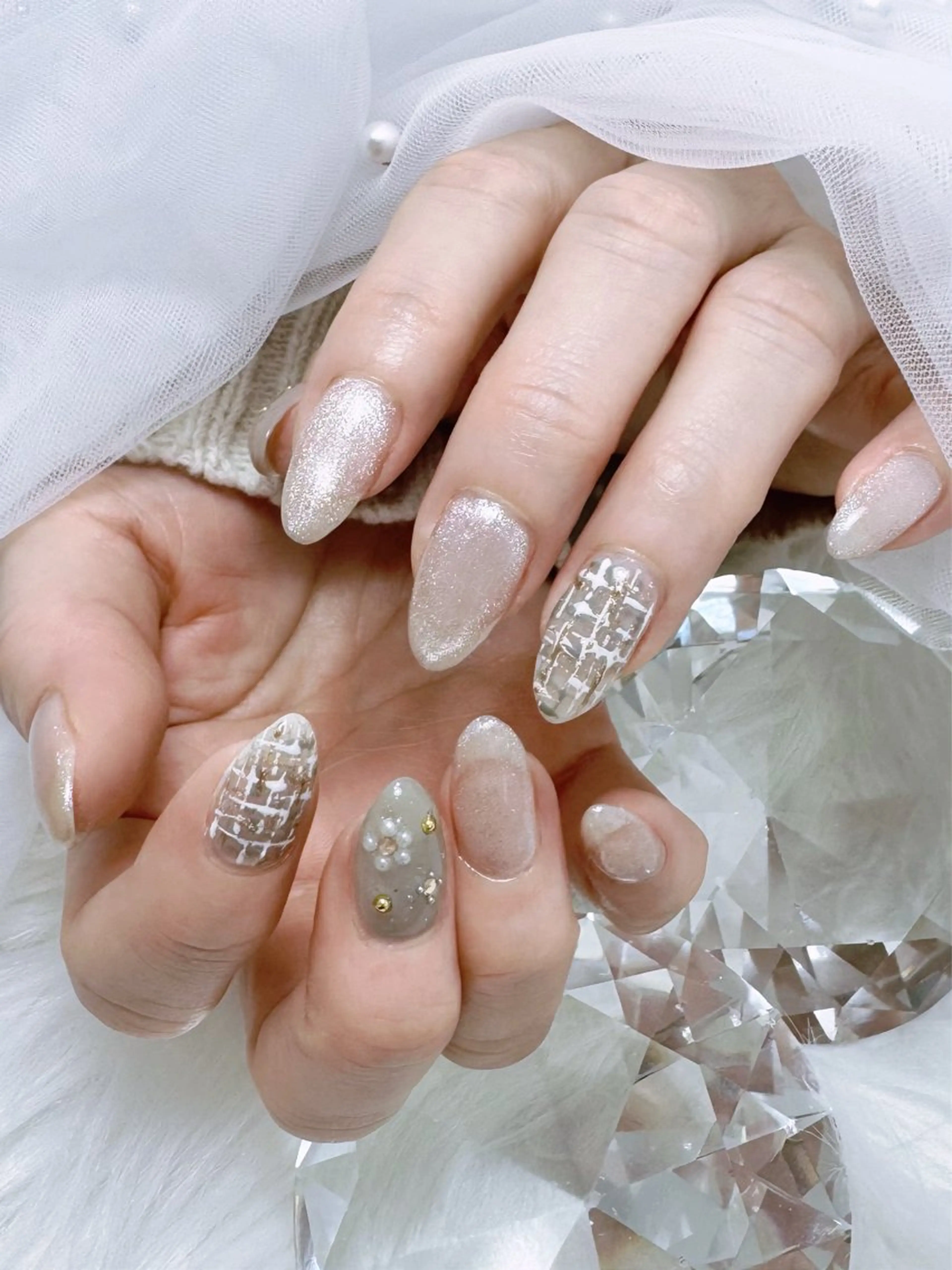 ネイル ハンドネイル BIJOU yuzuのネイルデザイン