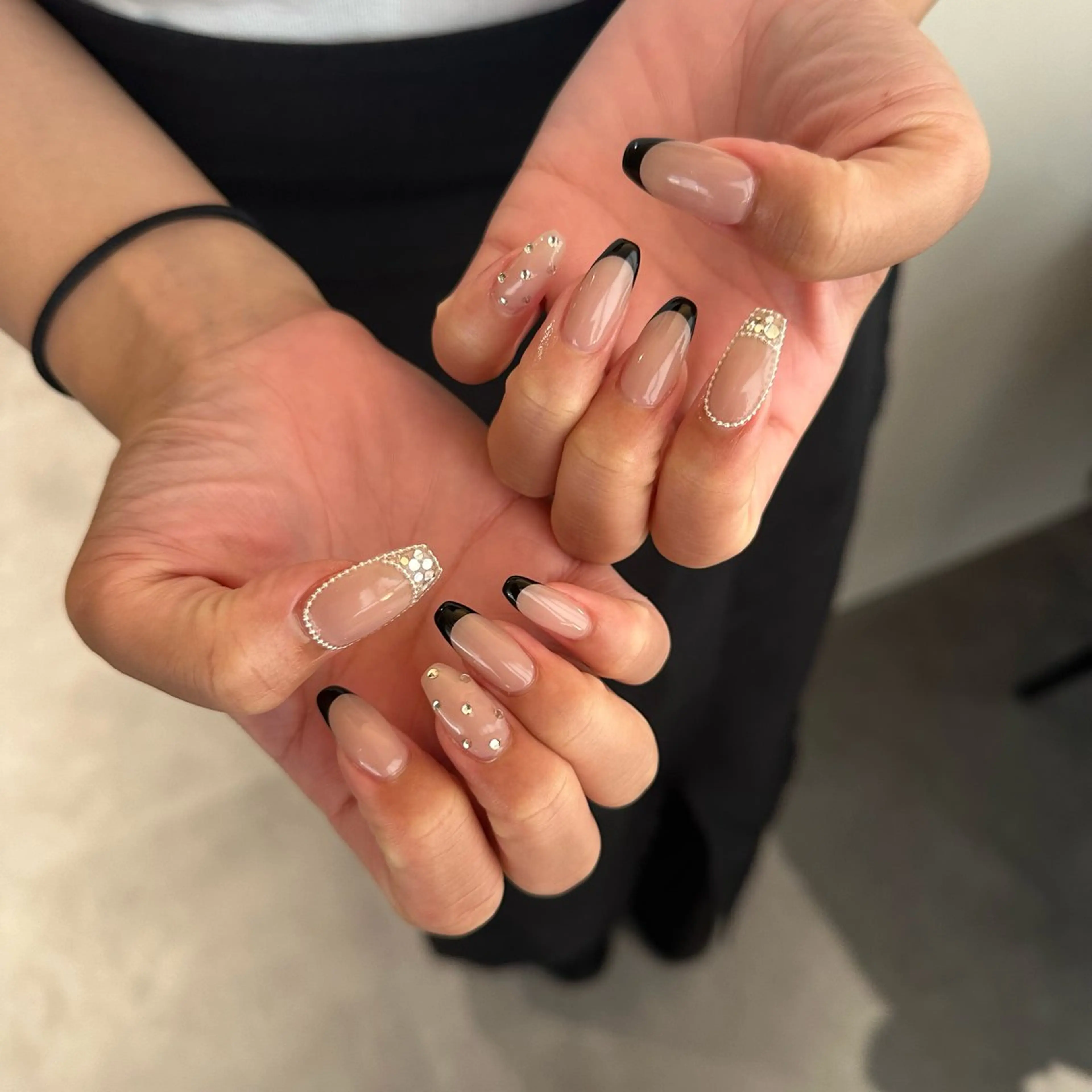 ネイル フレンチネイル ワンホンネイル ハンドネイル etorca nailのネイルデザイン