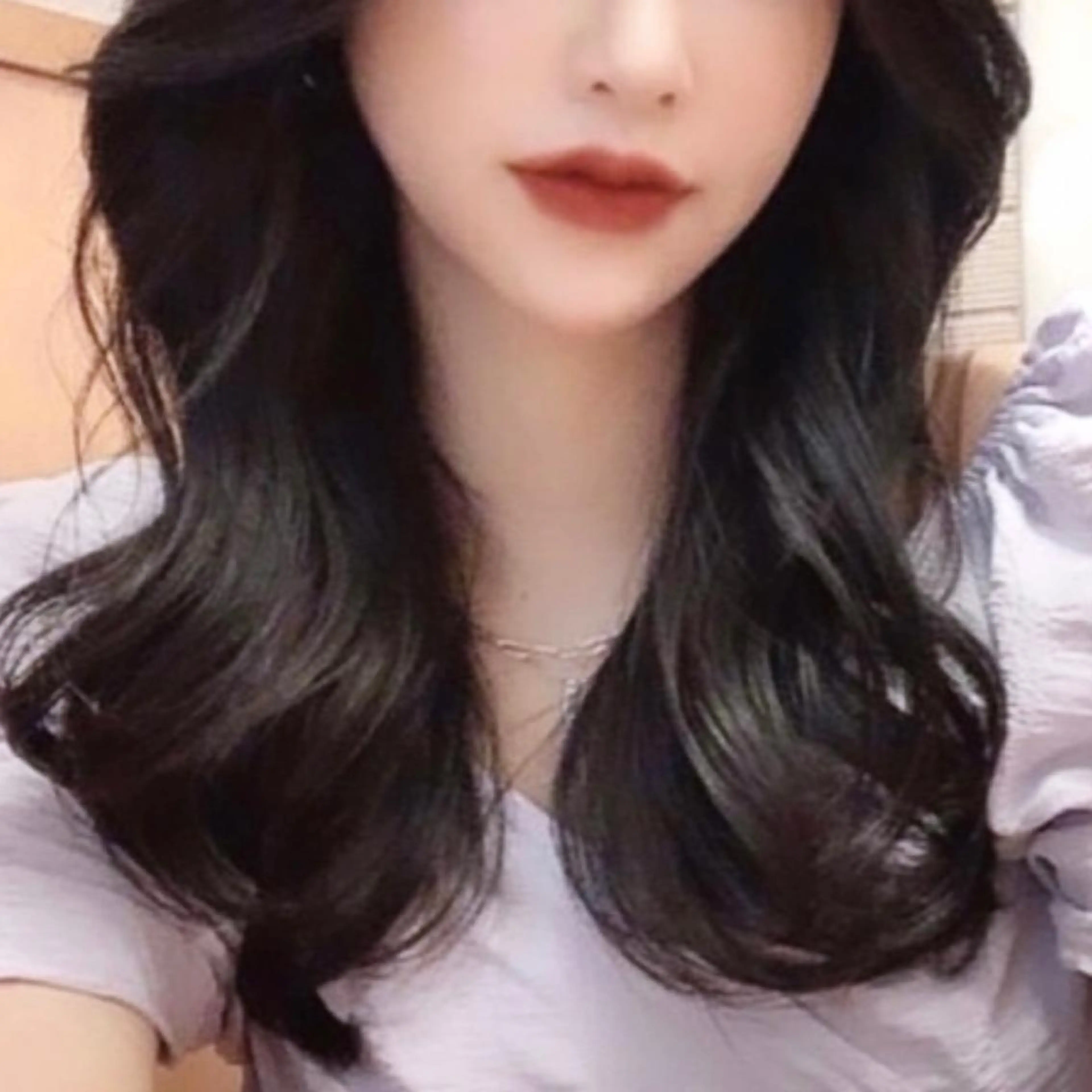 セミロング ヘアカラー トリートメント 韓国くびれレイヤー 🇰🇷はづきのヘアスタイル