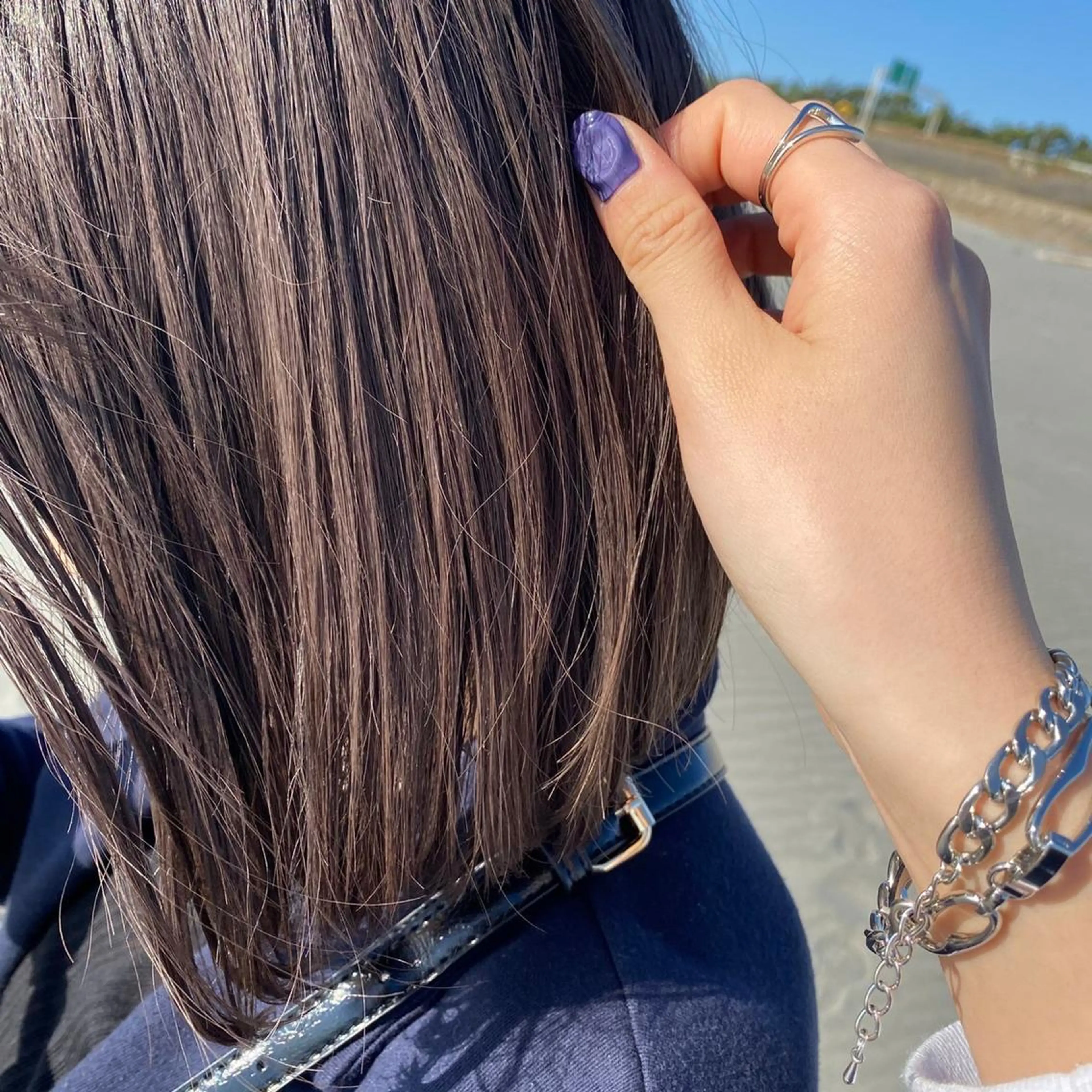 カラー ゆうこ 🩷🩶のヘアスタイル