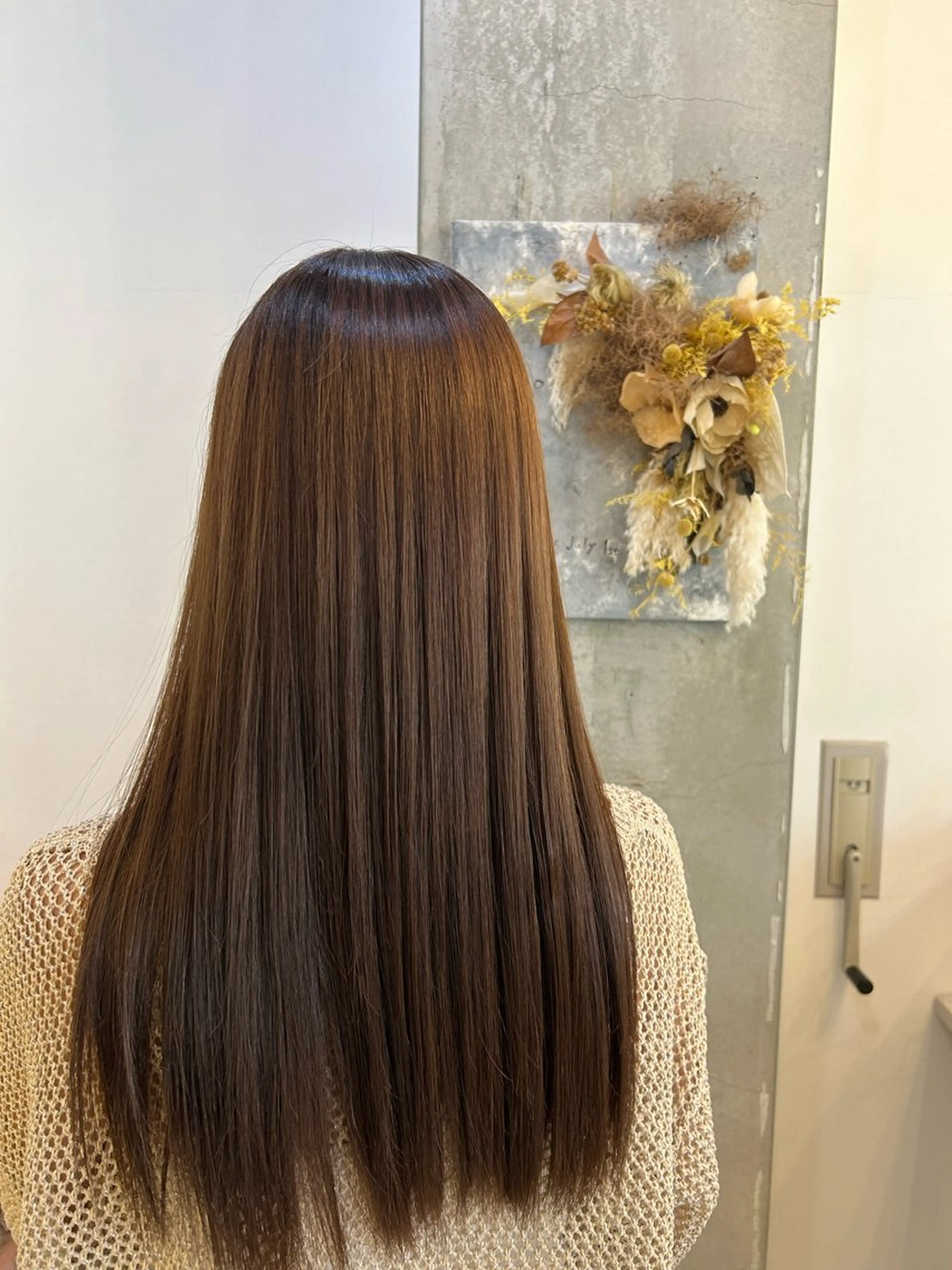 ロング カラー ヘアカラー E Komo hair所属・曽根 祐斗のヘアスタイル