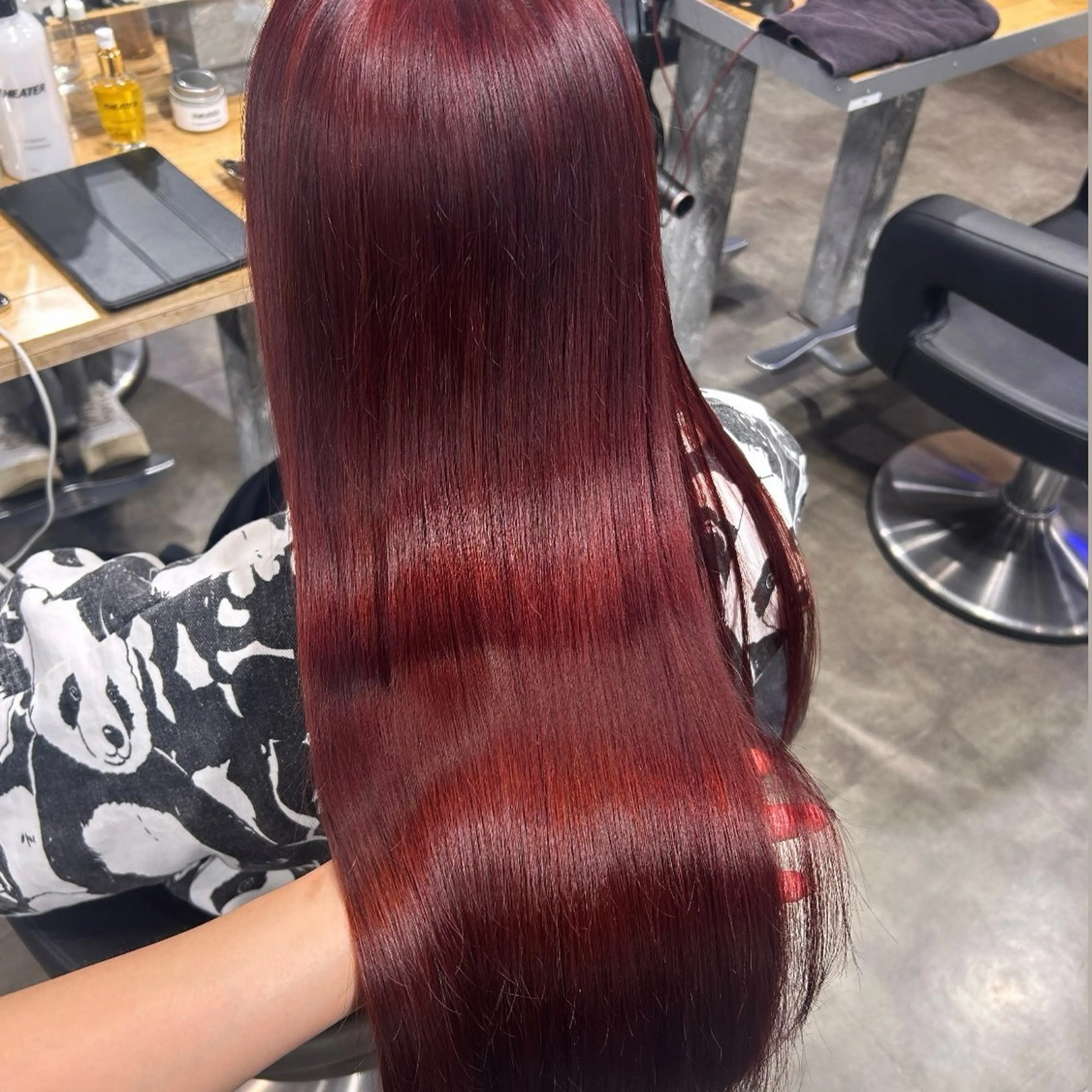 ロング カラー IS所属・横浜美容室/透明感 カラー/レイヤーのヘアスタイル