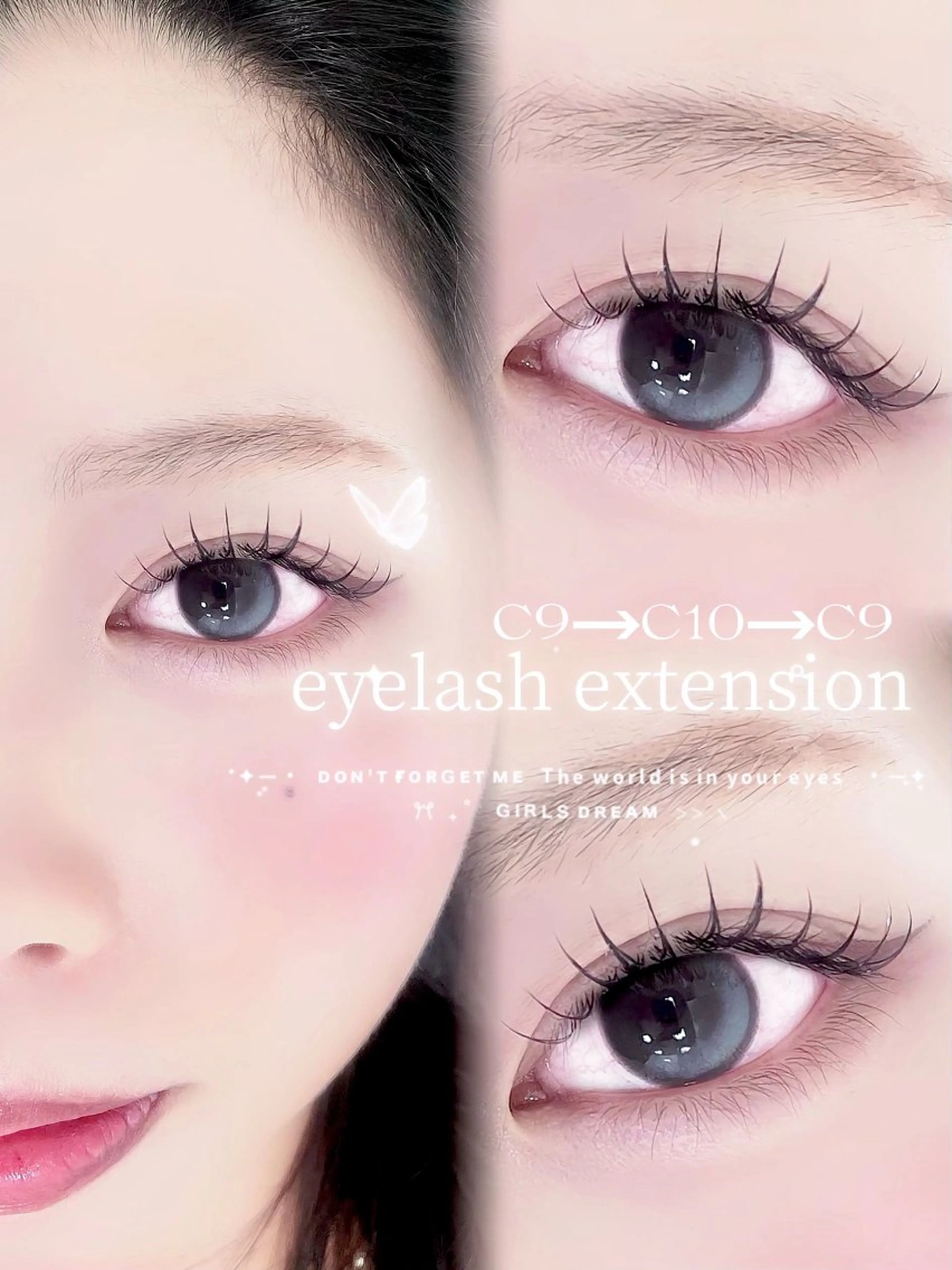 マツエク・マツパ マツエク 大阪梅田 SAKI 韓国風束感まつ毛のマツエク・マツパデザイン