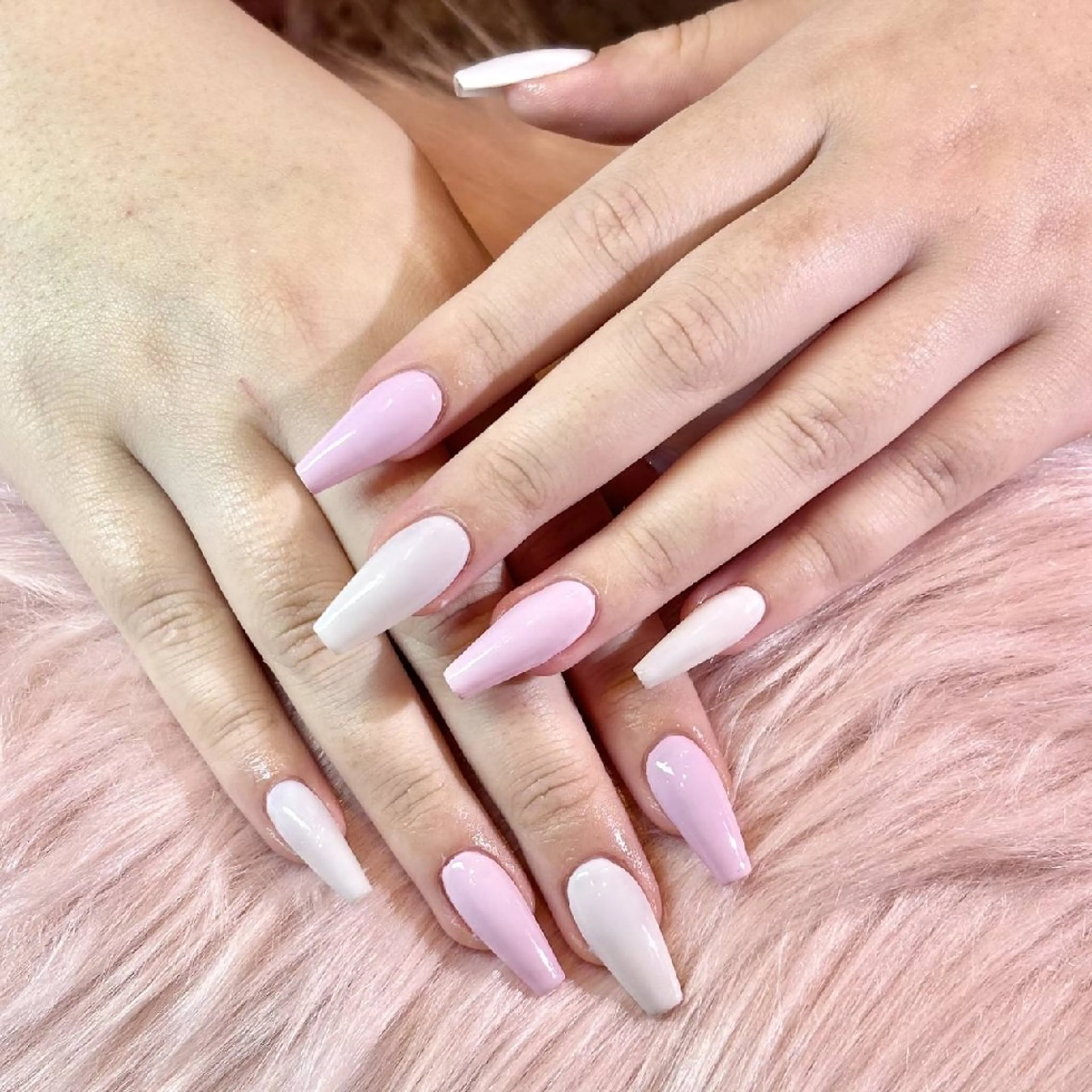 ネイル 長さ出し ワンカラーネイル ハンドネイル Alissa所属・Alissa Nailのネイルデザイン