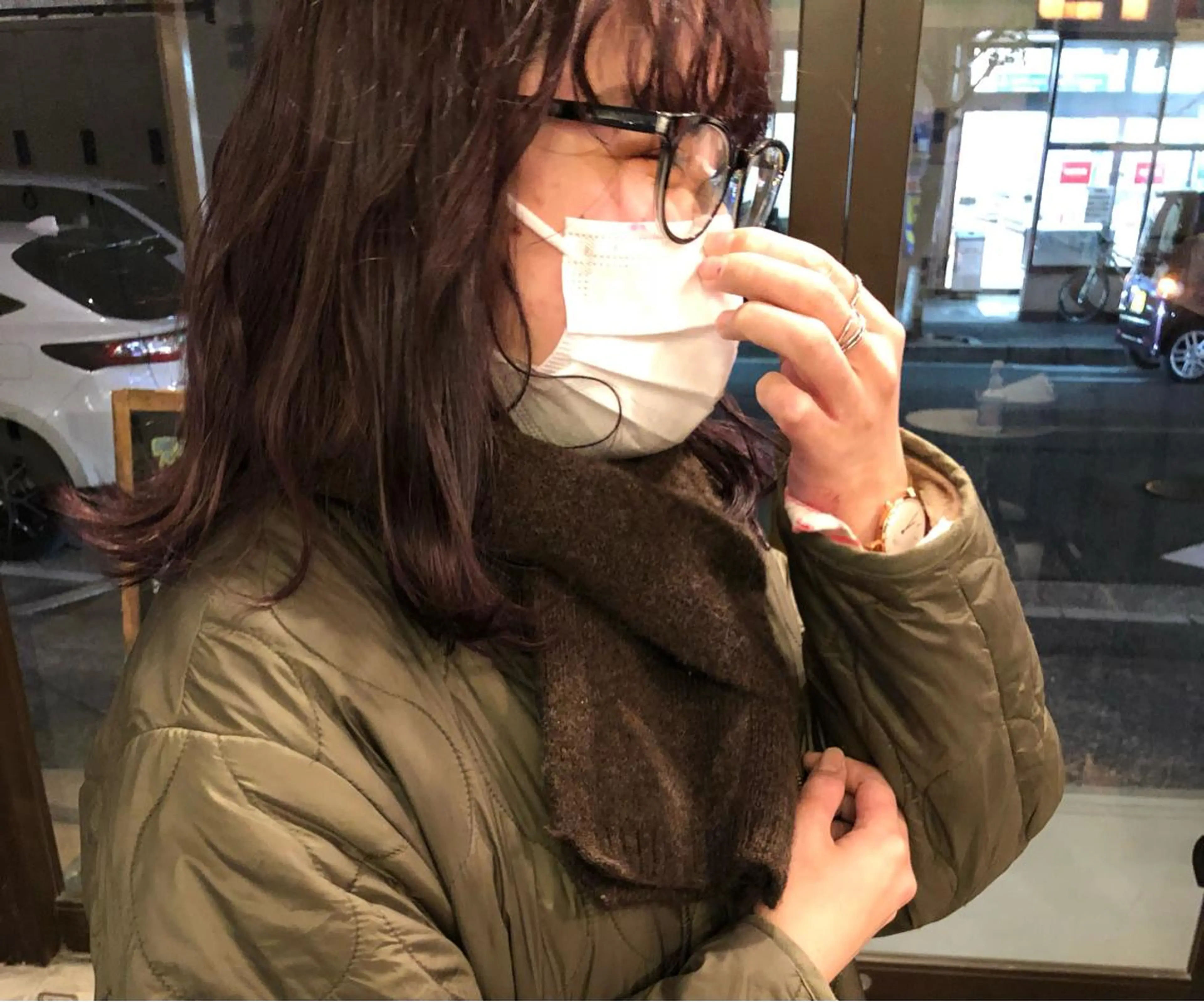 カラー AGREE Momokaのヘアスタイル