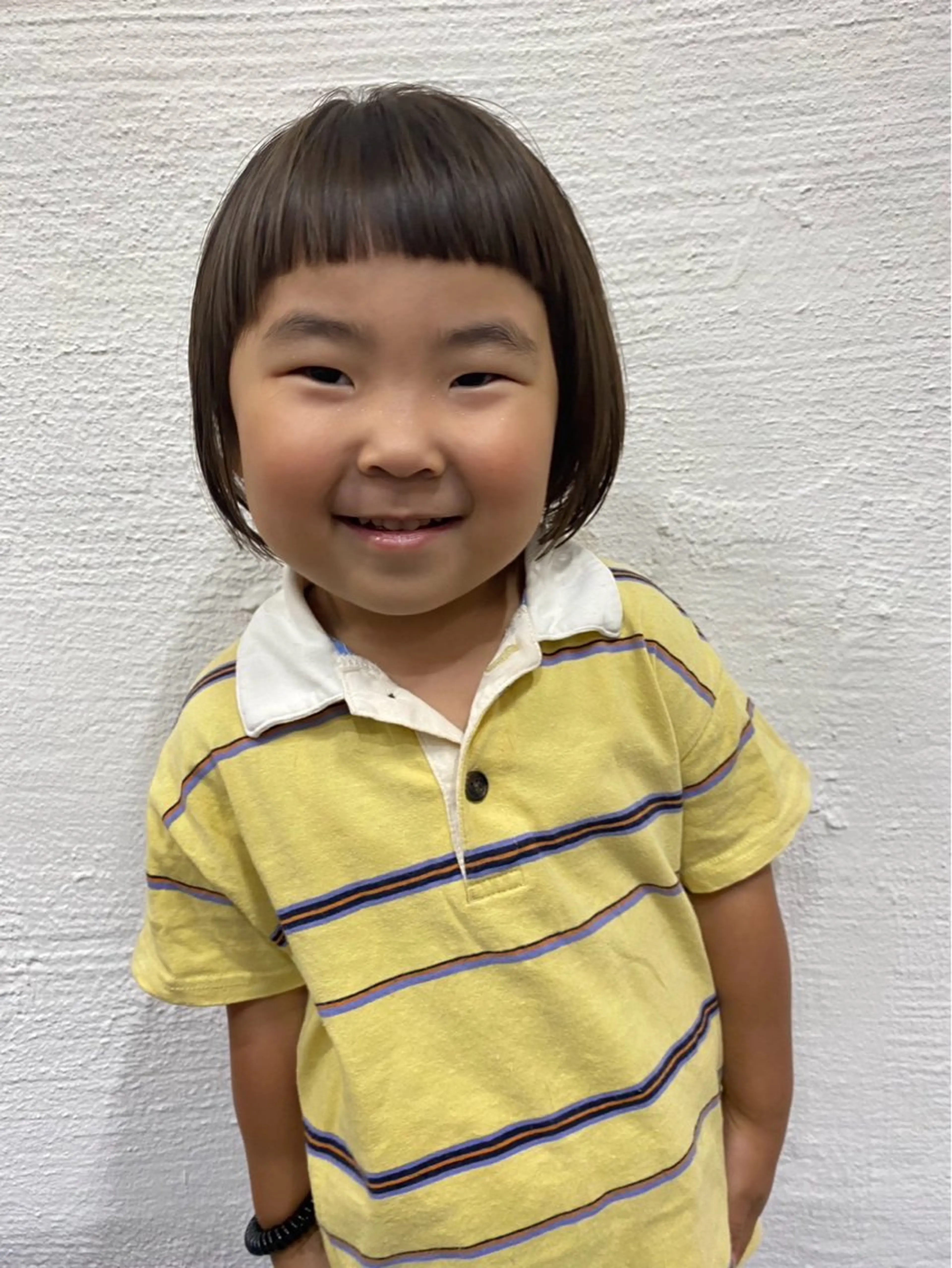 ショート キッズ カット 🍓艶髪/艶カラー ハイトーン/しんたにのヘアスタイル