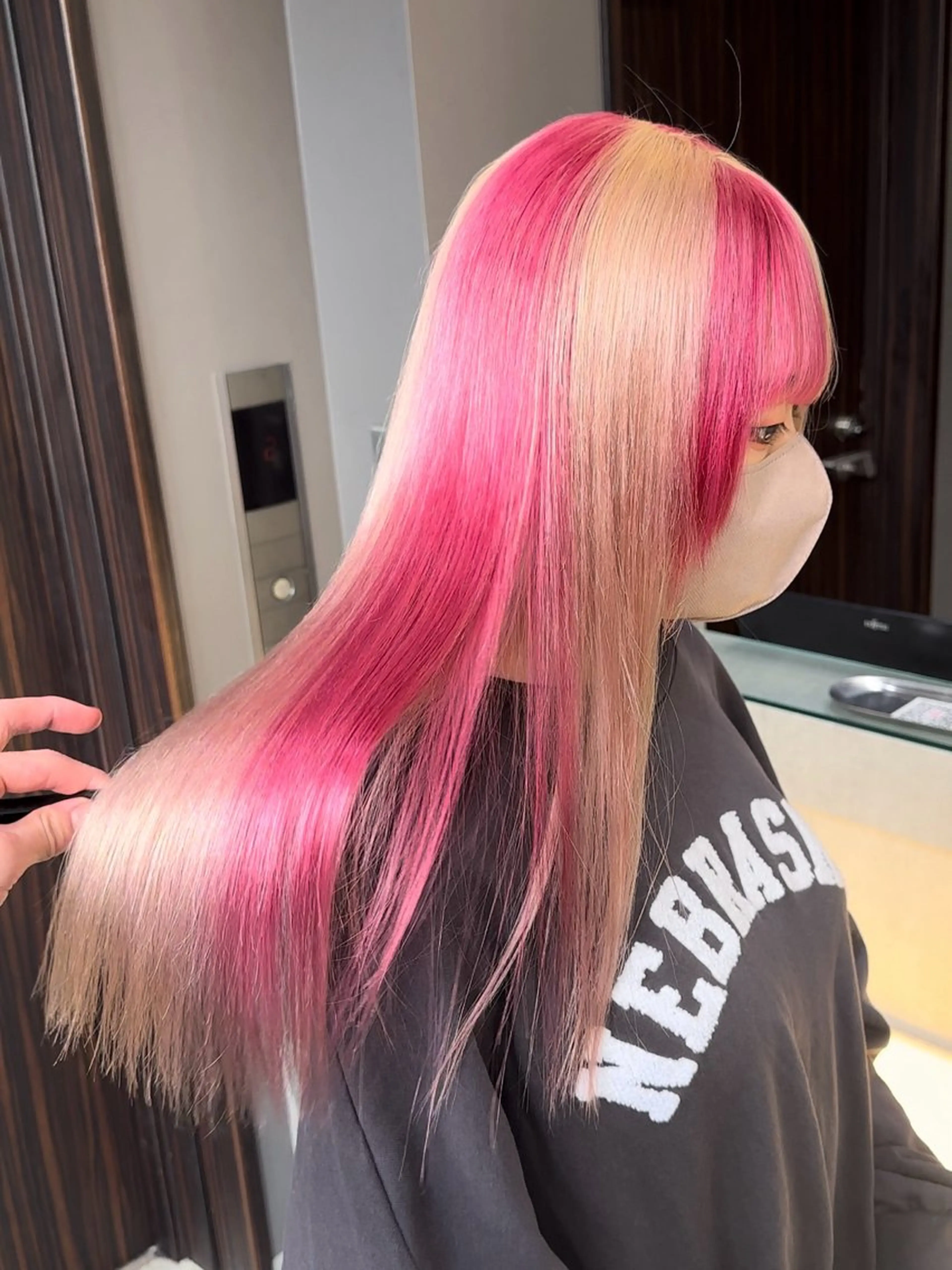 ミディアム カラー ヘアカラー トリートメント JILL/鶴岡 和幸/天神のヘアスタイル