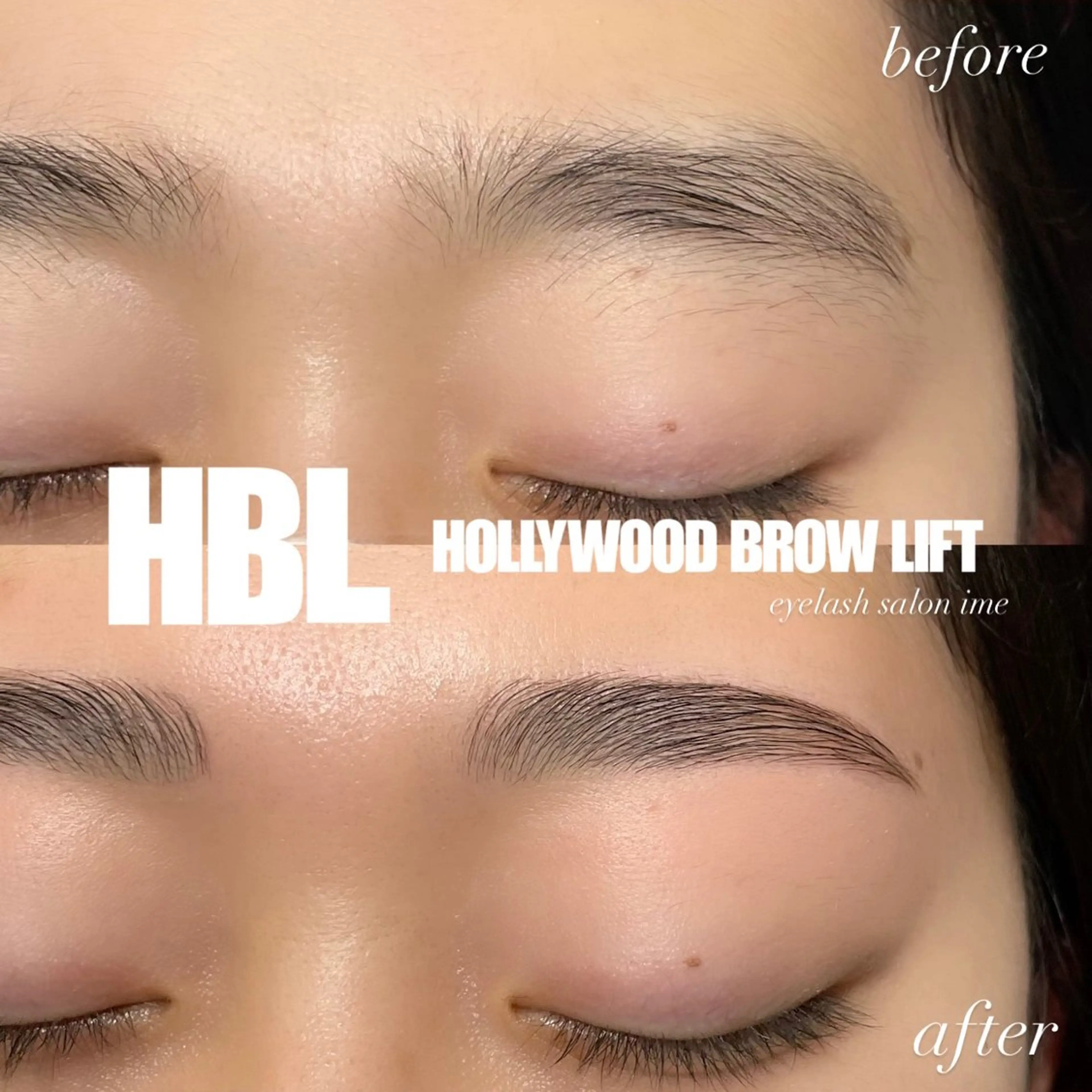 アイブロウ ハリウッドブロウリフト eyelash salon ime 草津店所属・ime 草津店 今井のマツエク・マツパデザイン