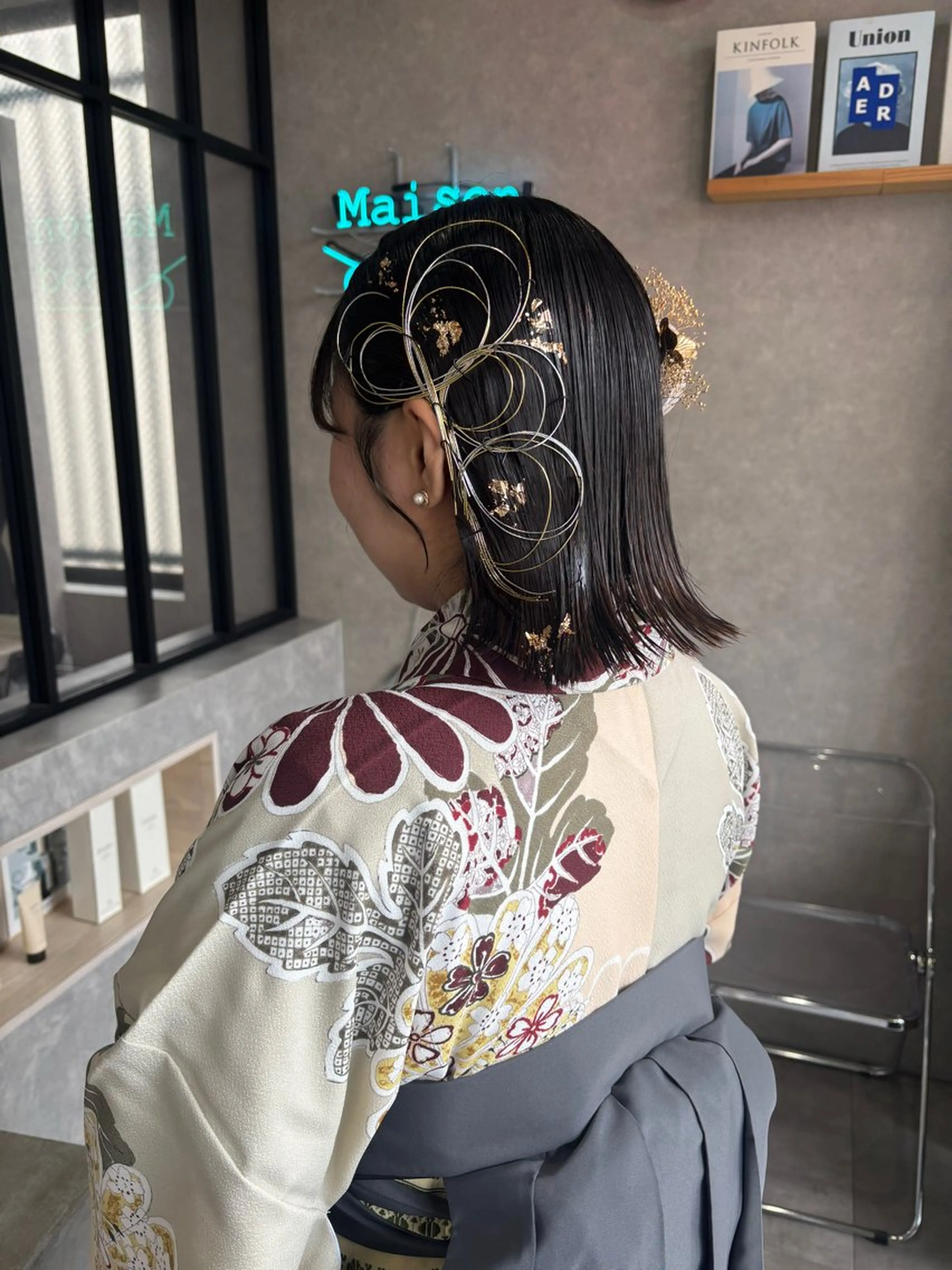 ミディアム ボブ ヘアセット つちくら あみのヘアスタイル