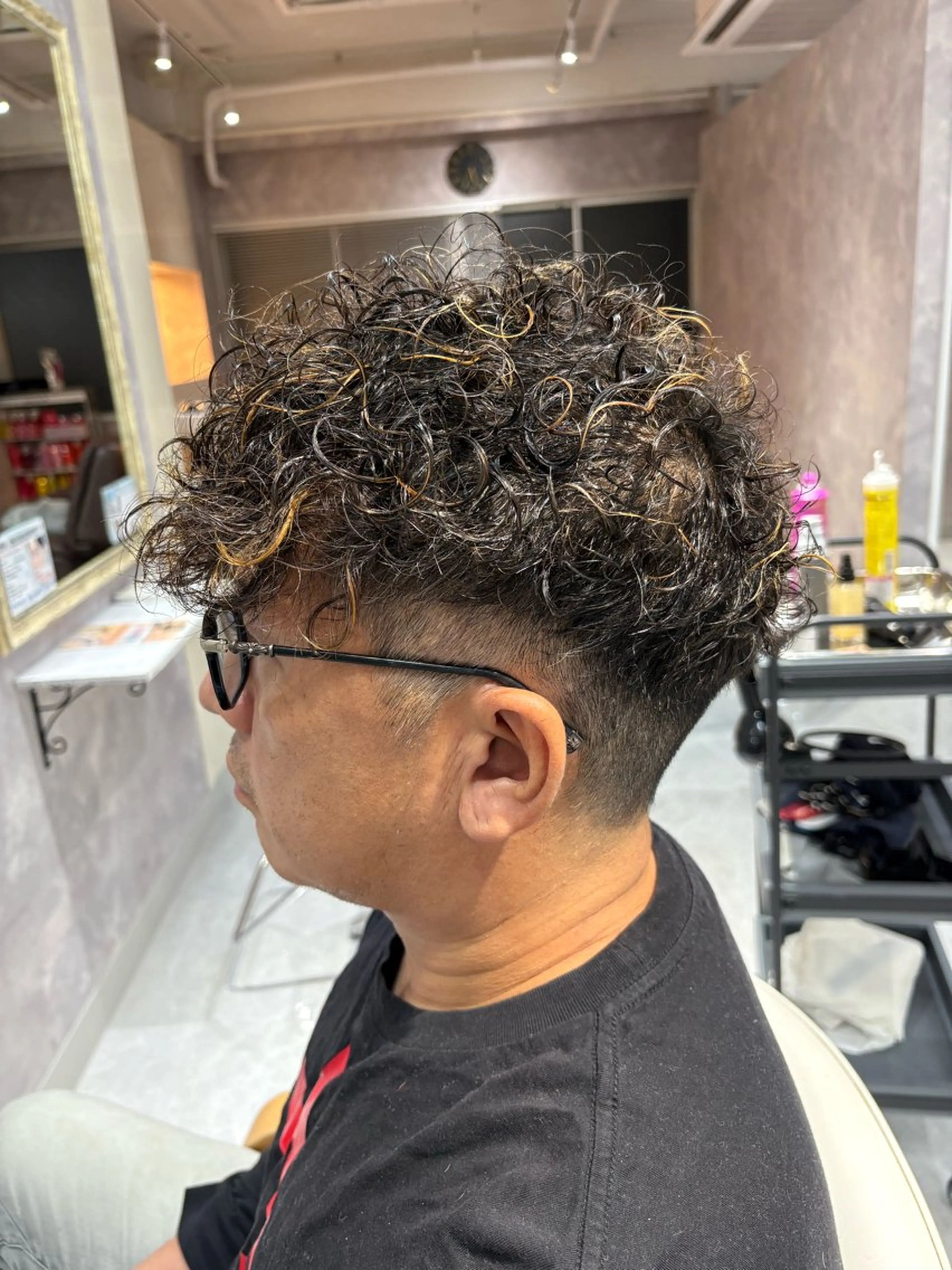 【メンズ🐺】🔥メンズカット+スペインカール🔥の写真