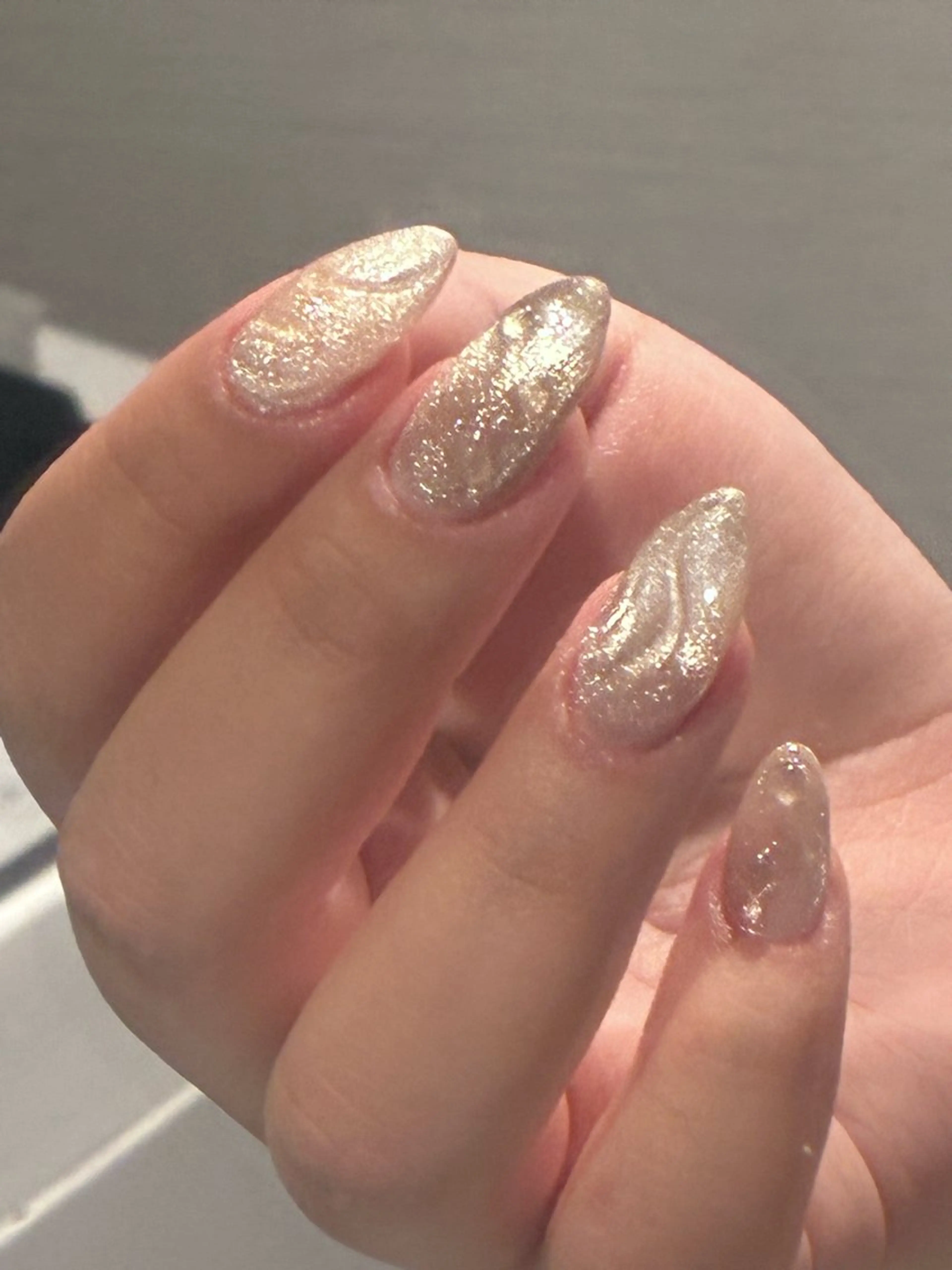 ネイル ハンドネイル 鄭 津のネイルデザイン