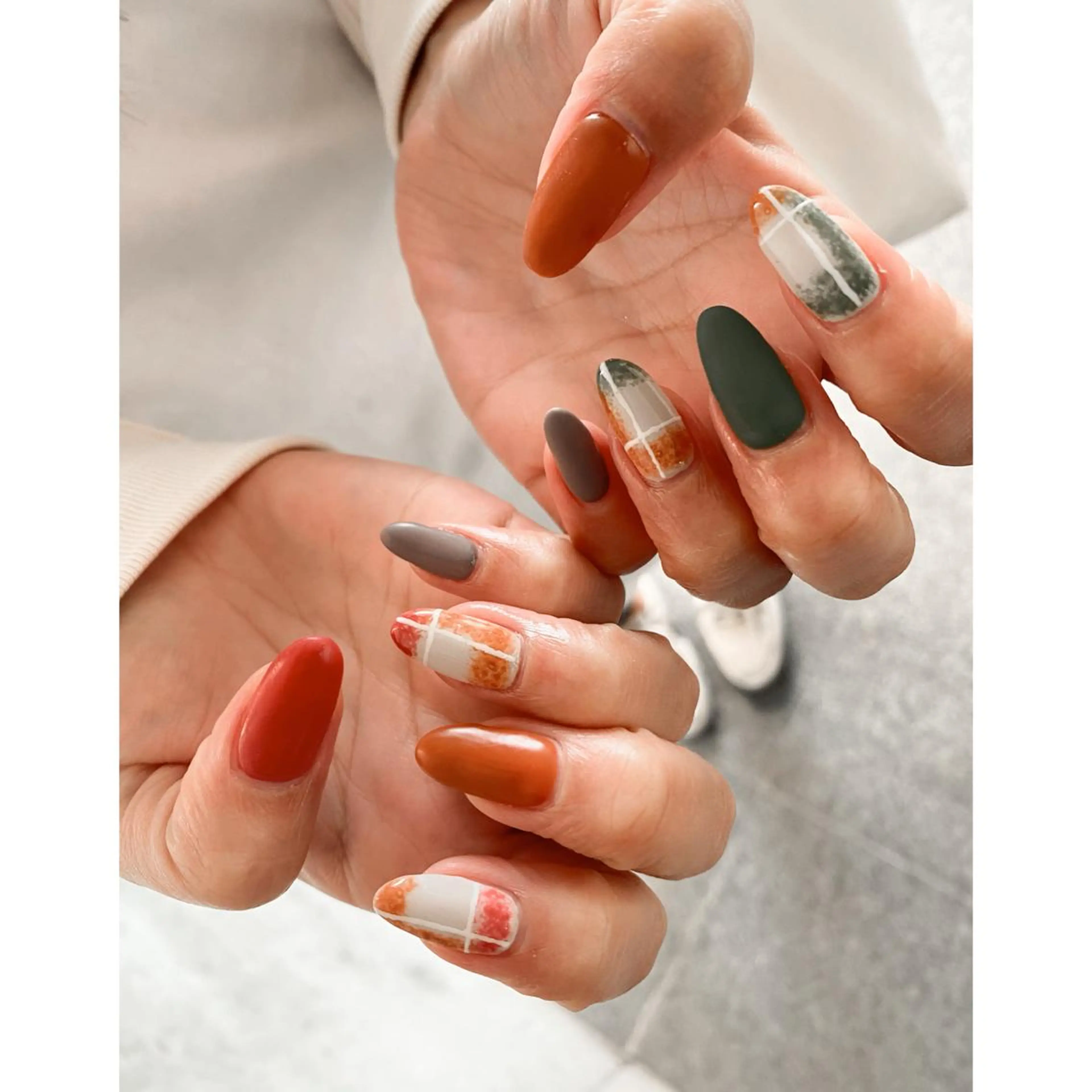 ネイル ハンドネイル NAIL Salon IP所属・長谷川 奈緒美のネイルデザイン