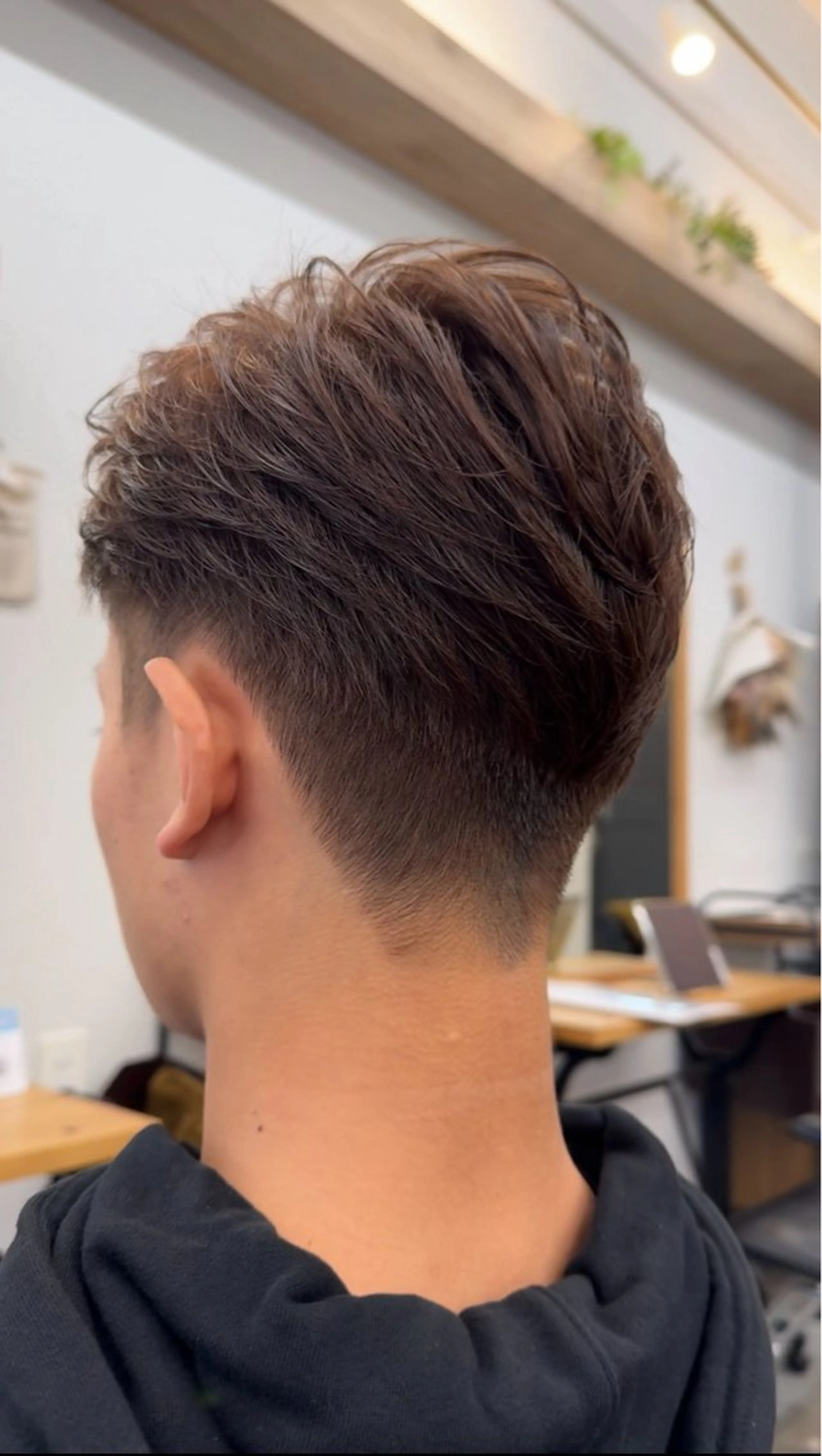 カラー メンズ ブラウンカラー カノエ博多ミスト店 /桃花のヘアスタイル