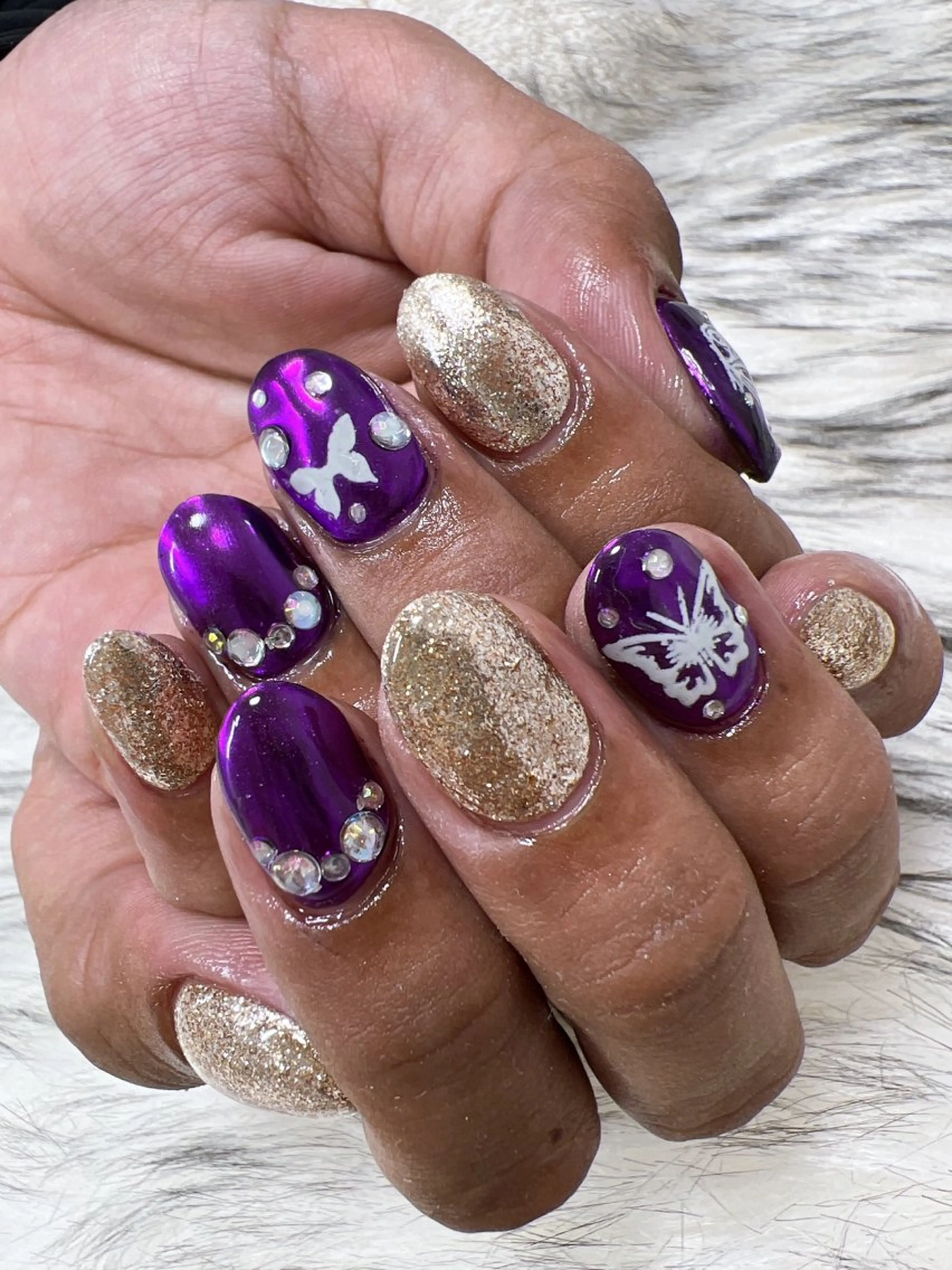 ネイル ミラーネイル coco nailのネイルデザイン