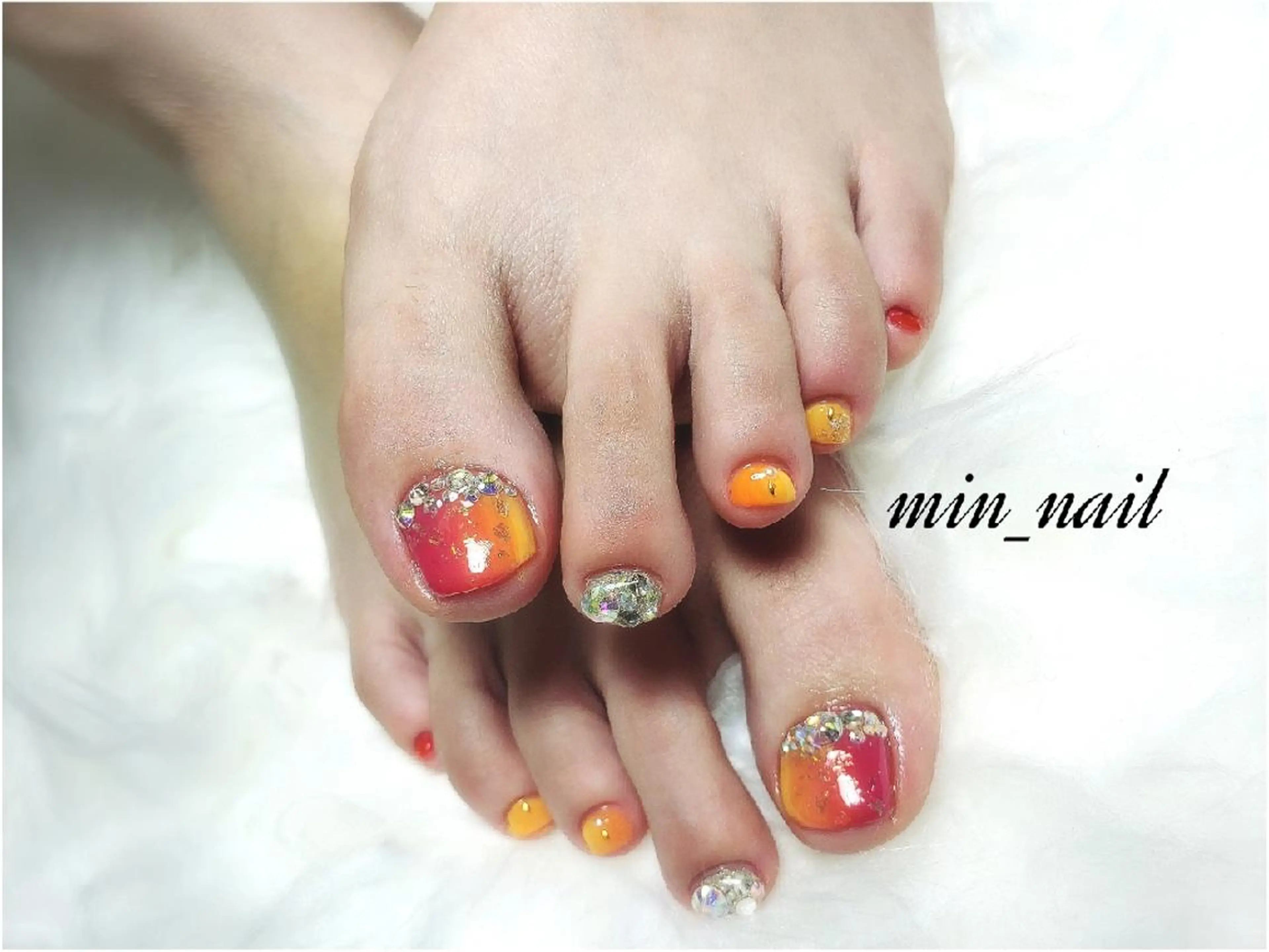 ネイル フットネイル プライベートサロン lienのネイルデザイン