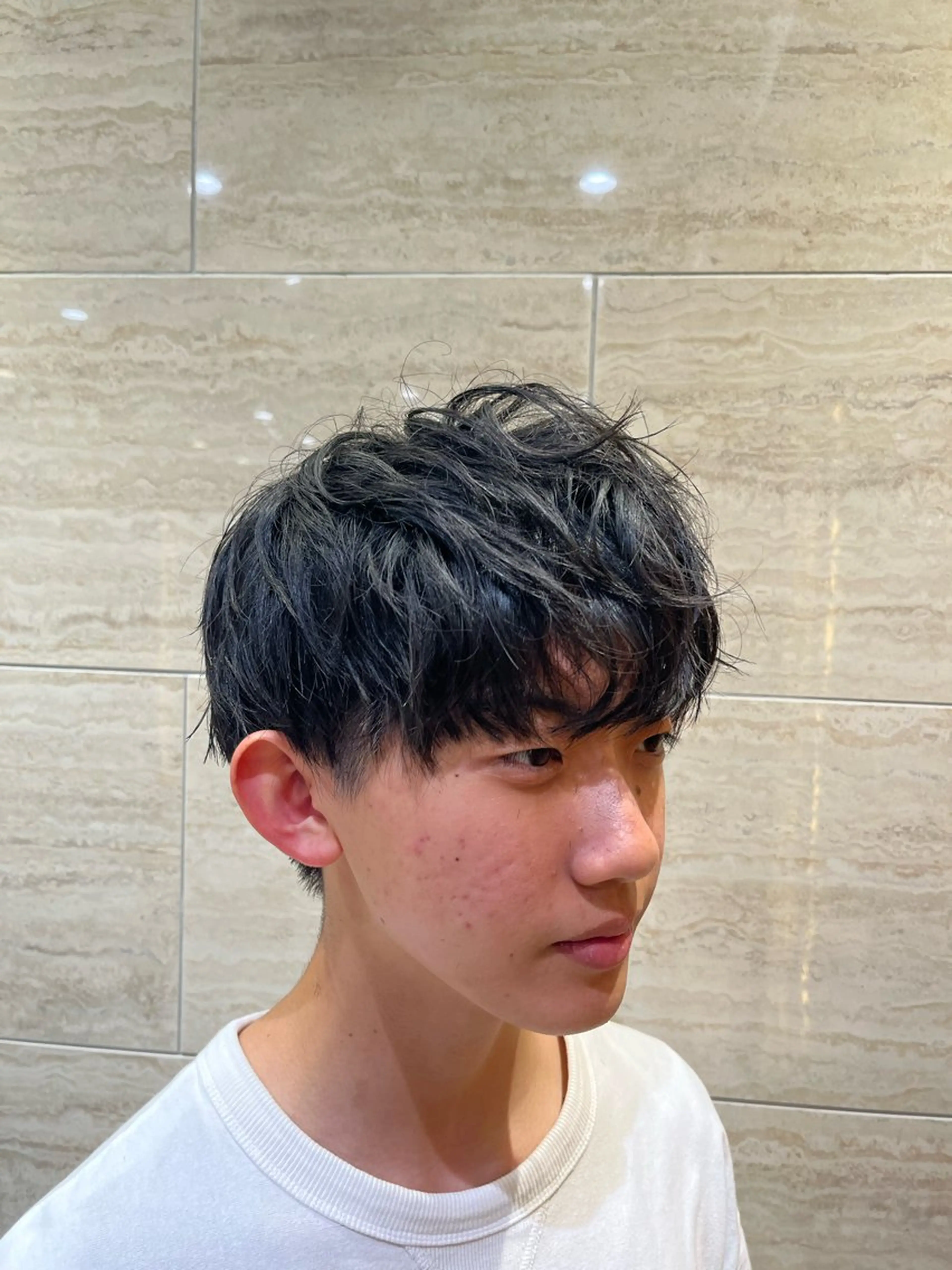 ショート メンズ マッシュ 河崎 祐矢のヘアスタイル