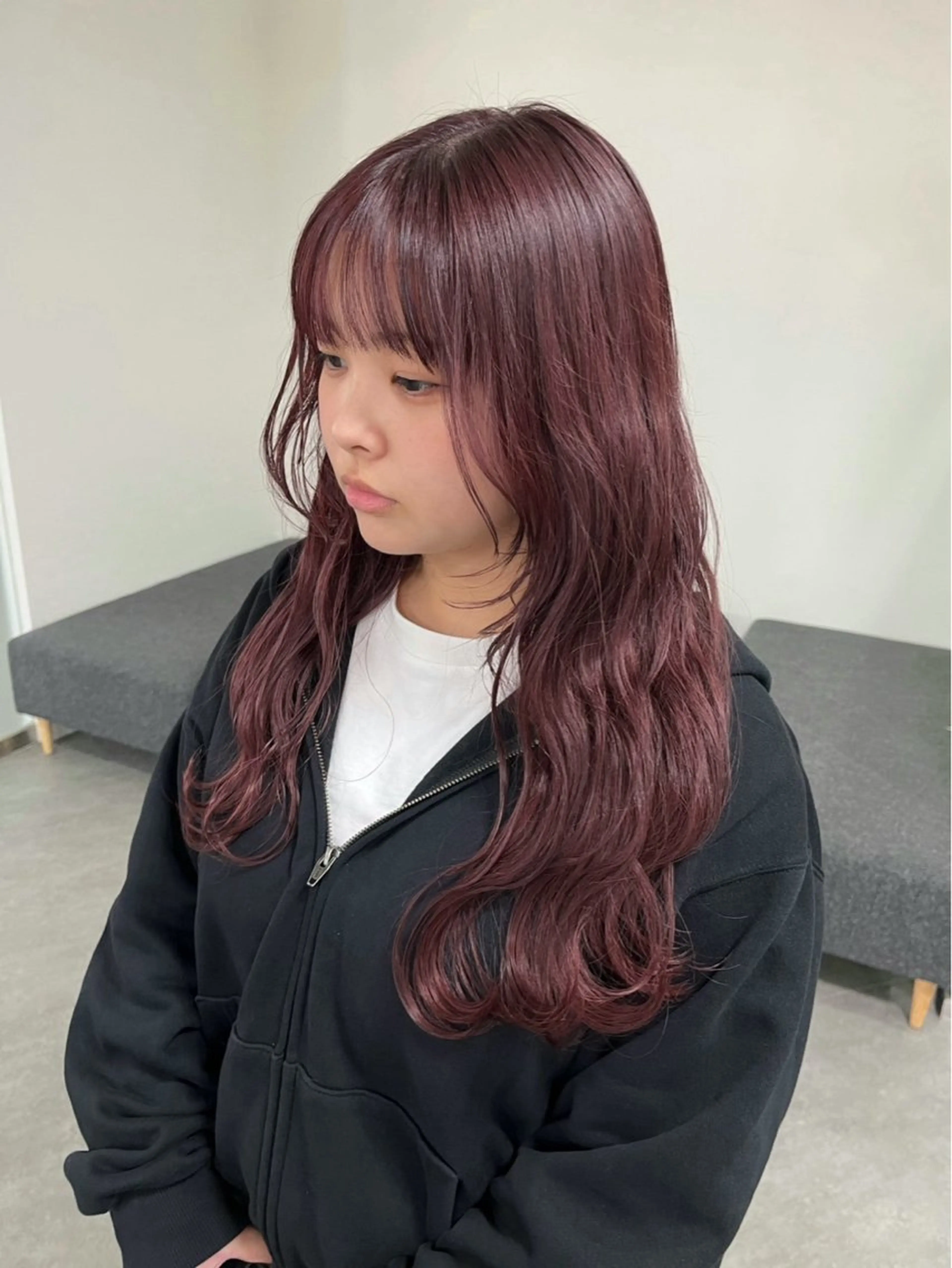 カラー 森瀬 紗都のヘアスタイル