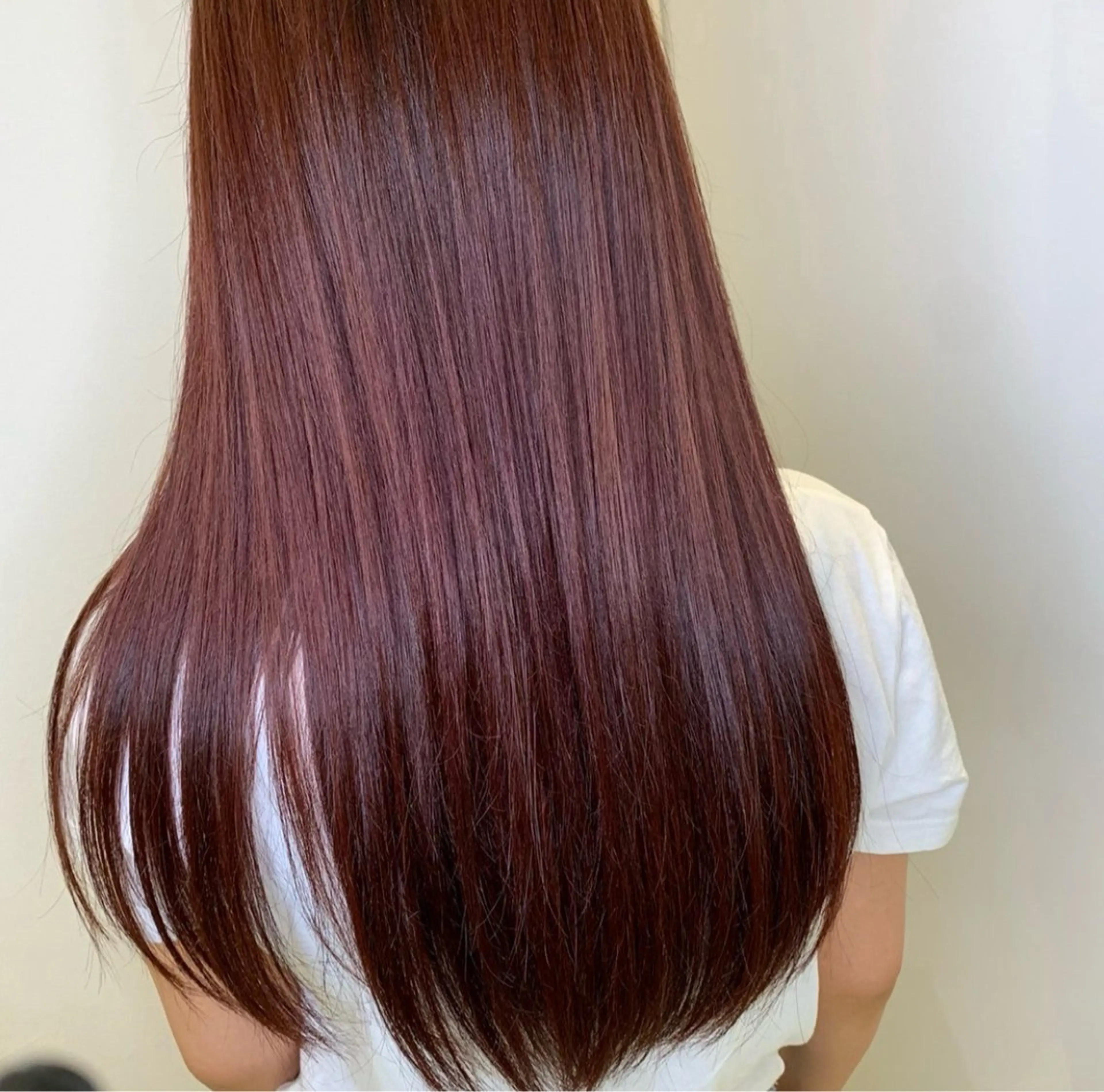 ロング カラー 中野 栞里のヘアスタイル