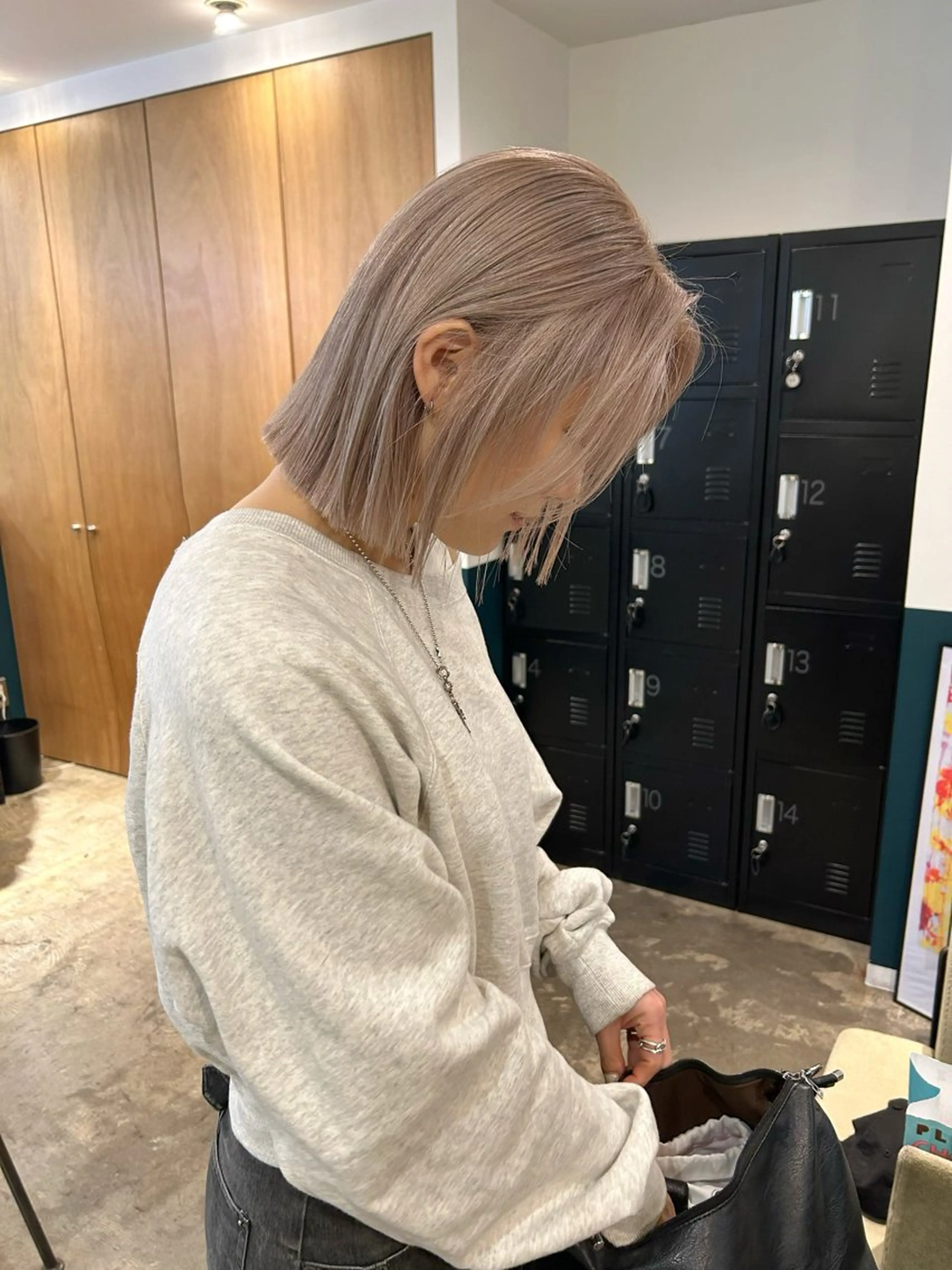 ショート カラー ベージュカラー ボブ カット ヘアカラー カラーリスト菅野 竜矢🌈のヘアスタイル