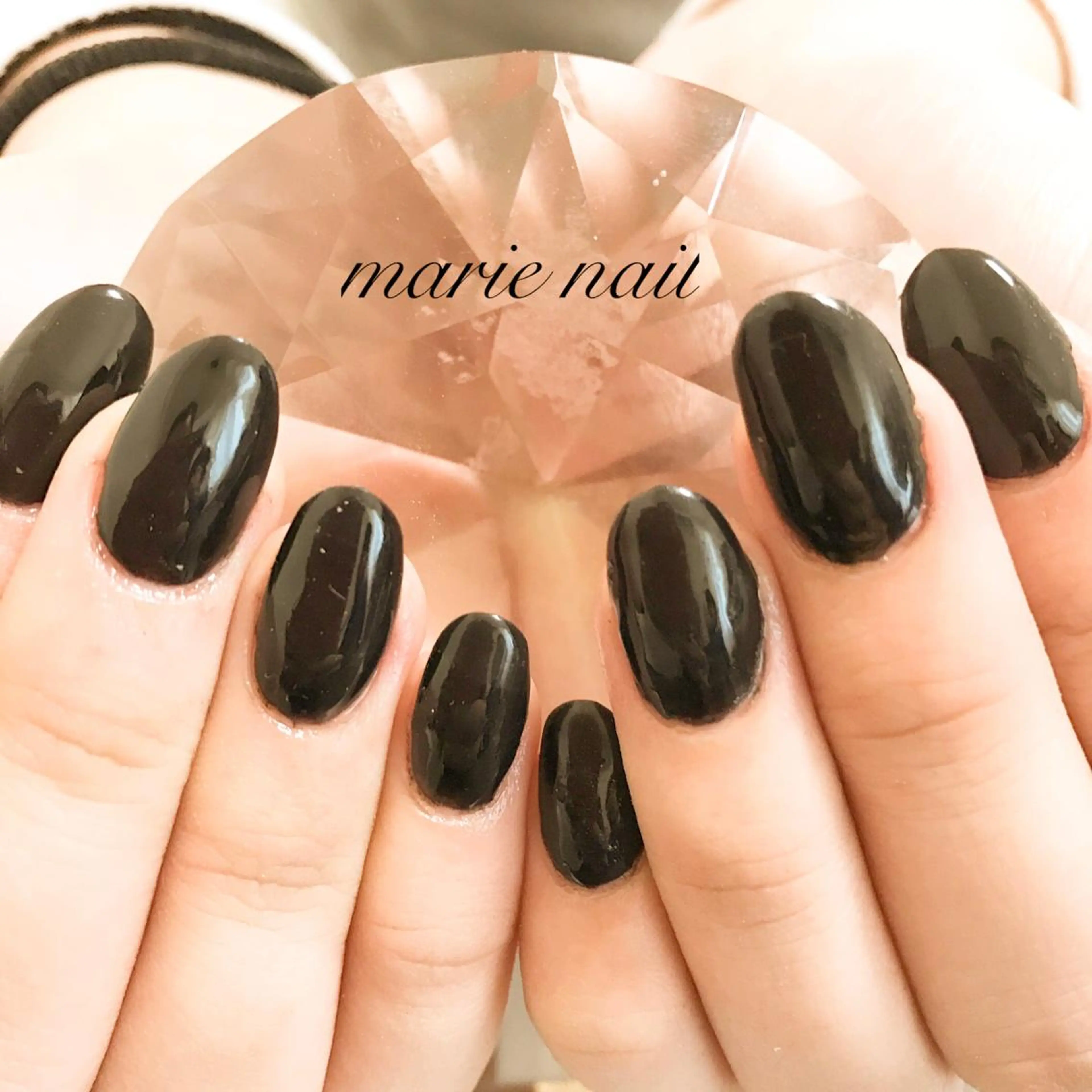 ネイル ワンカラーネイル marie nailのネイルデザイン