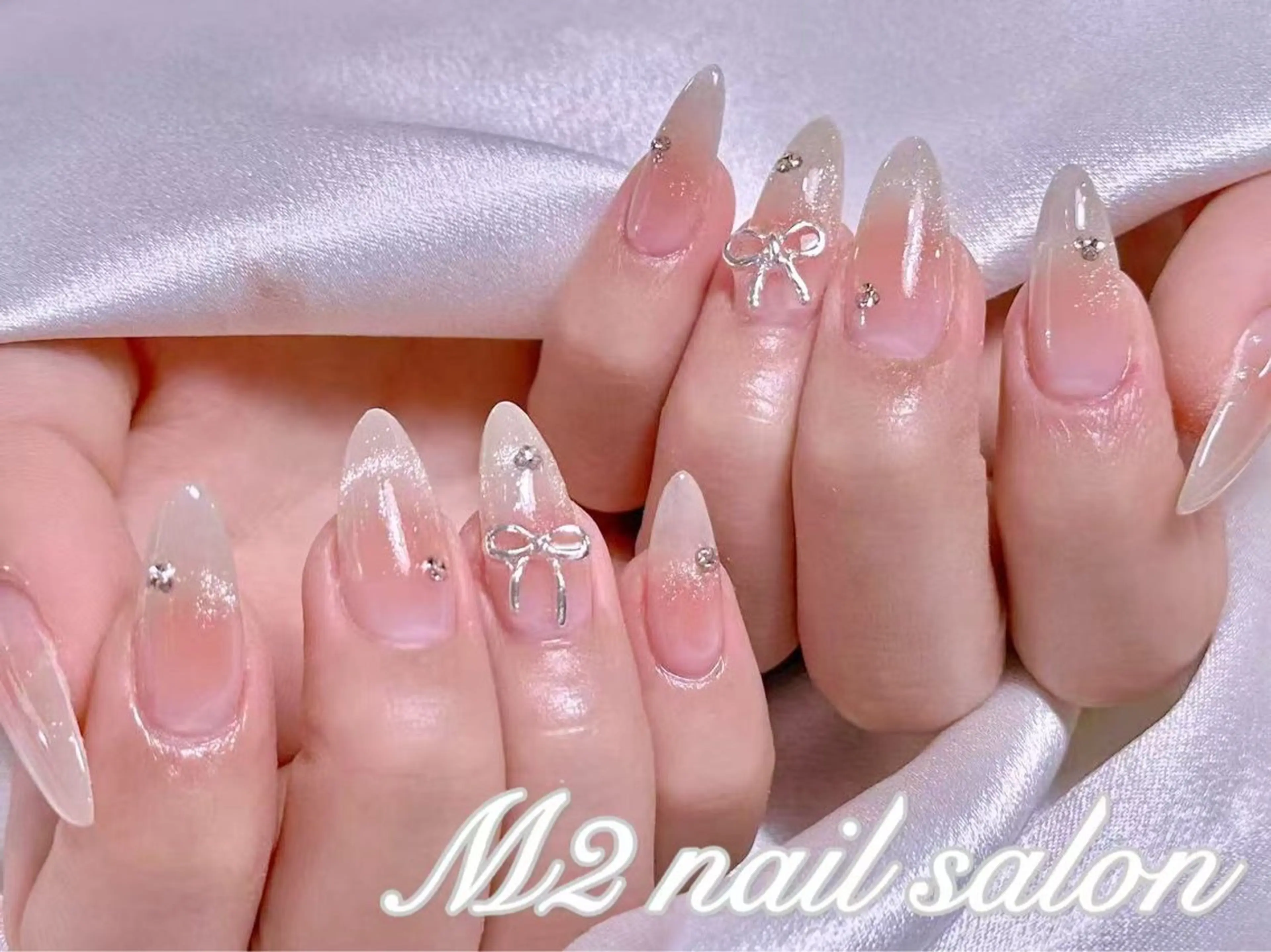 ネイル ハンドネイル 長さだし専門店 M2　rikaのネイルデザイン