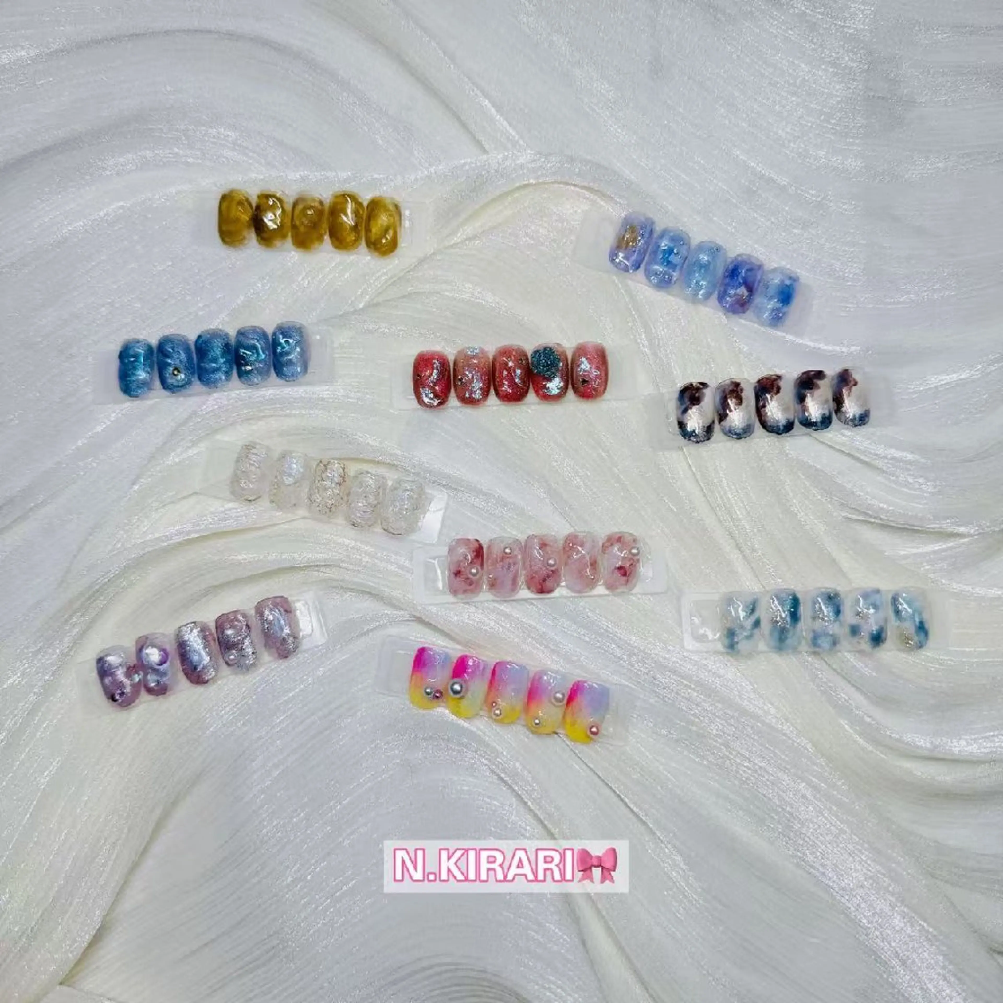 ネイル ハンドネイル ハンドケア 🎀 ユズ 🎀のネイルデザイン