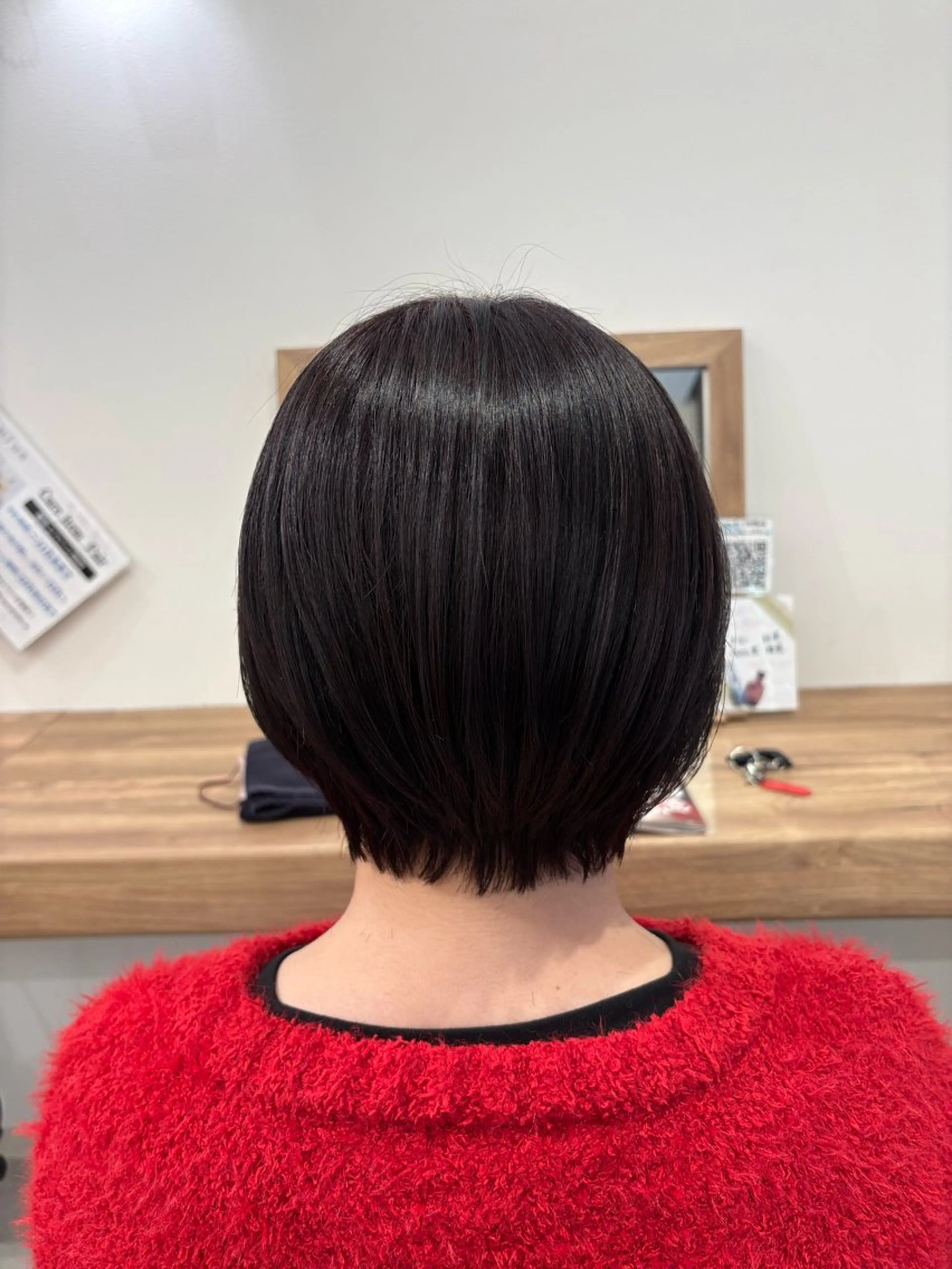 ショート くびれヘア ショートヘア カット 渡邊 玲来のヘアスタイル