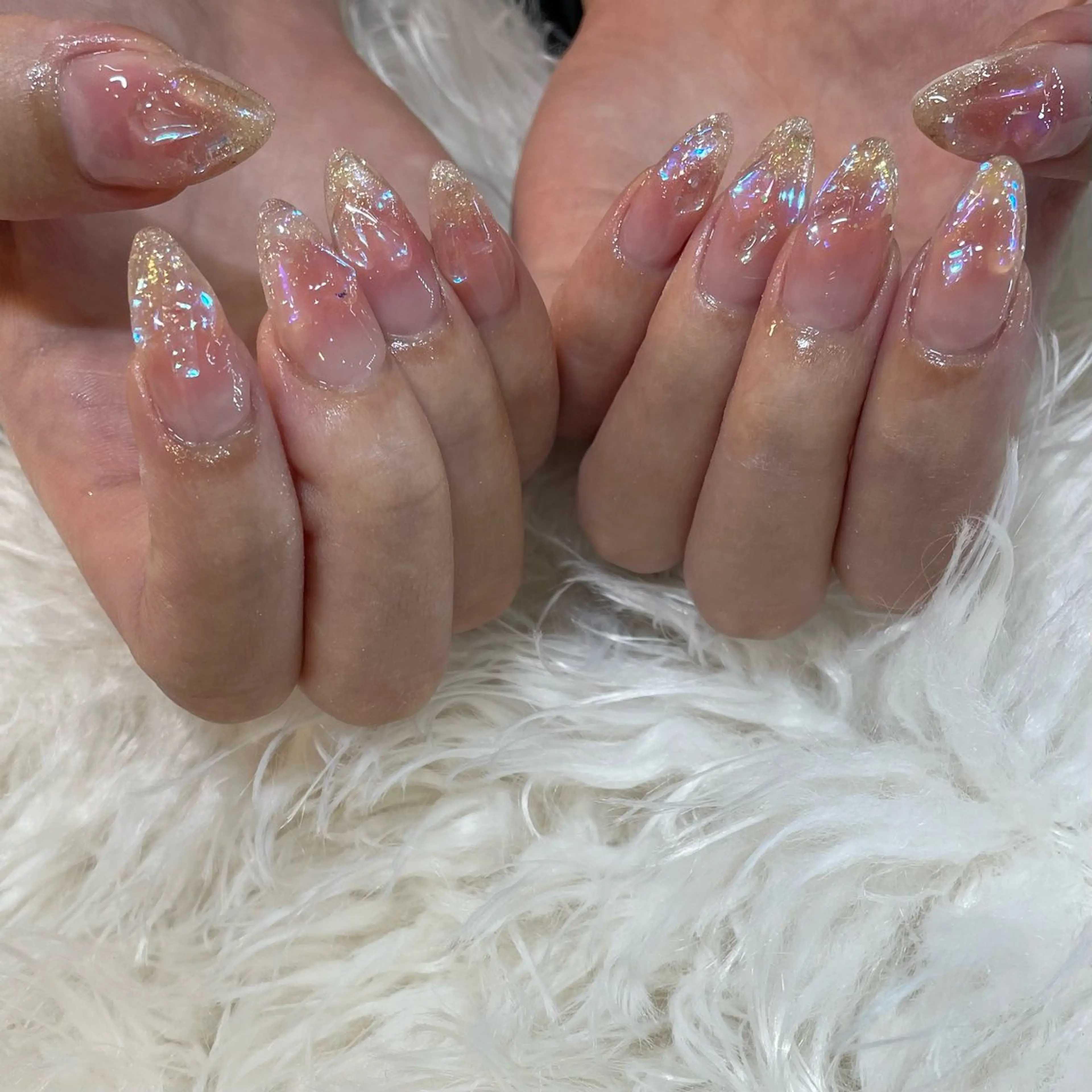 ネイル 氷ネイル・うるうるネイル Nail Salon Gummi.のネイルデザイン