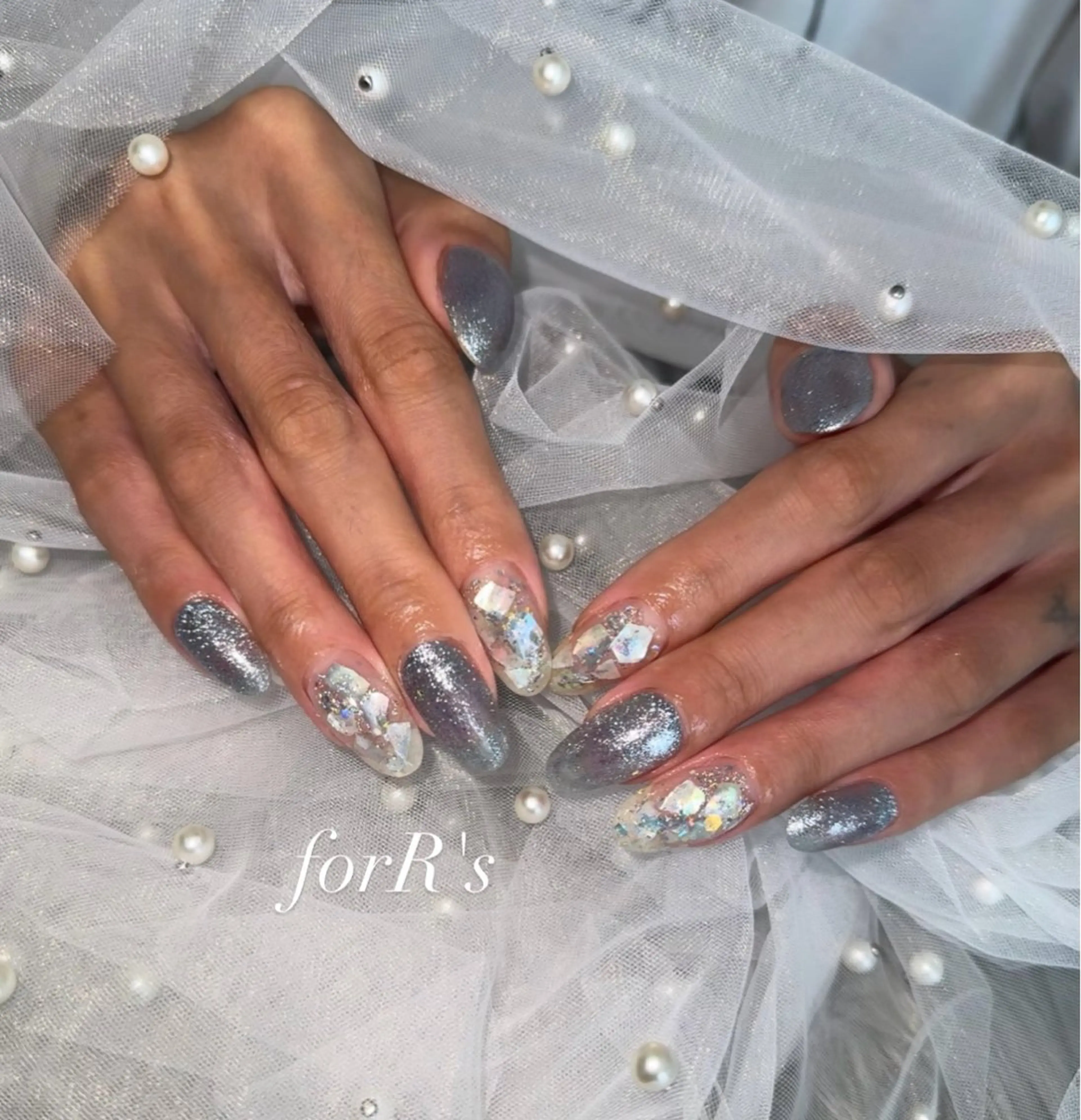 セミロング forR's AIKAのネイルデザイン