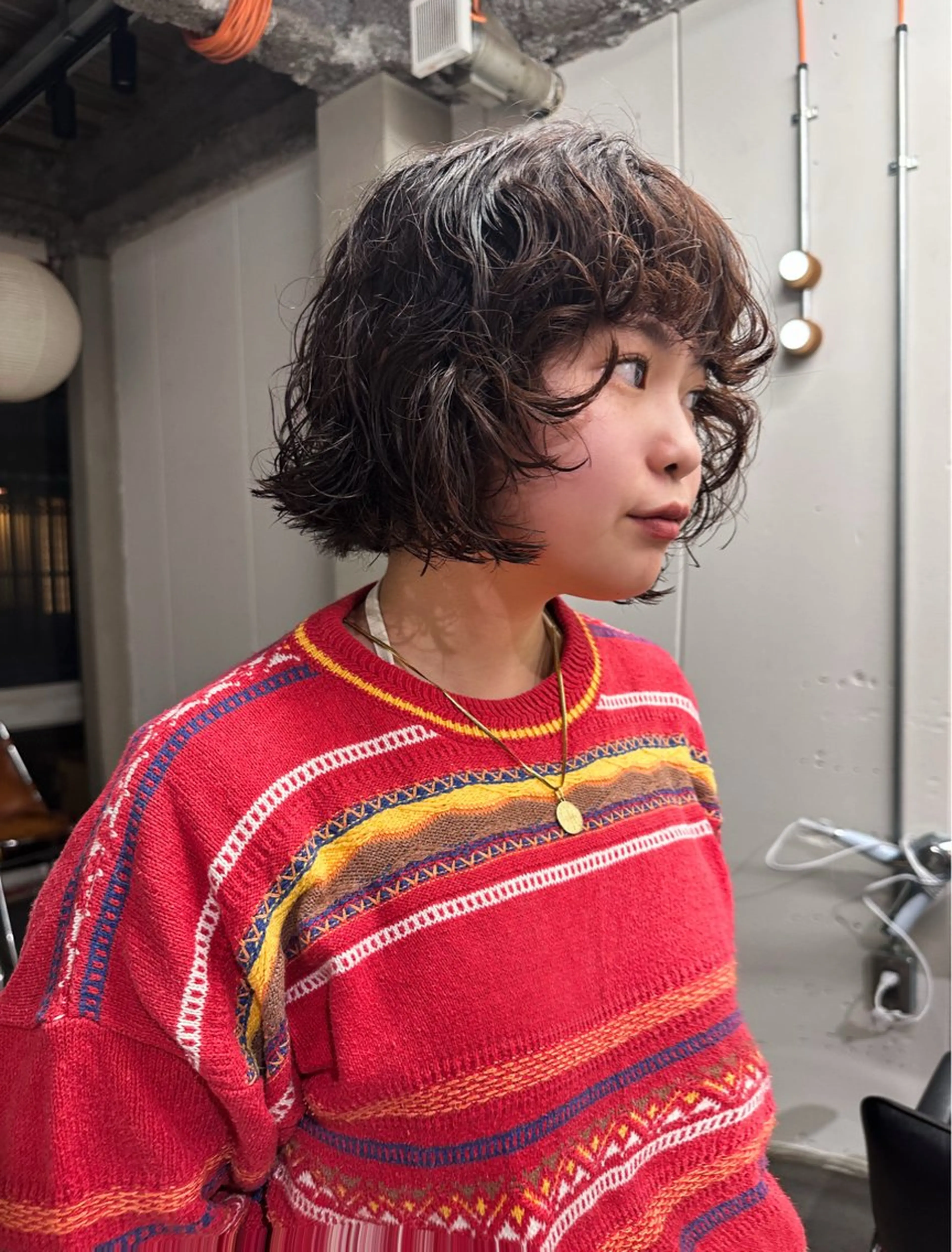 パーマ tuna   トゥナ所属・藤川 暖士のヘアスタイル