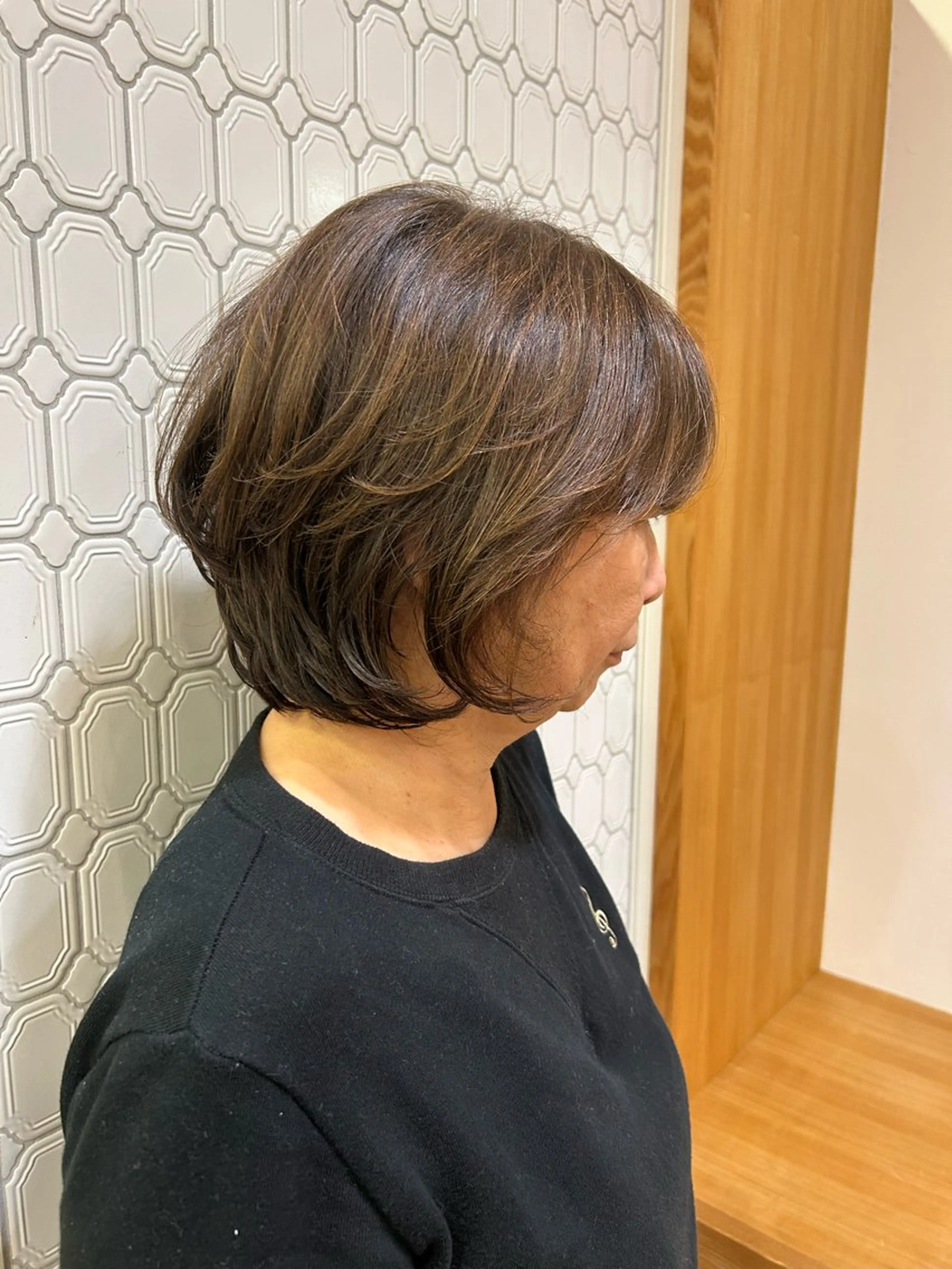 ショート 内田 めいのヘアスタイル