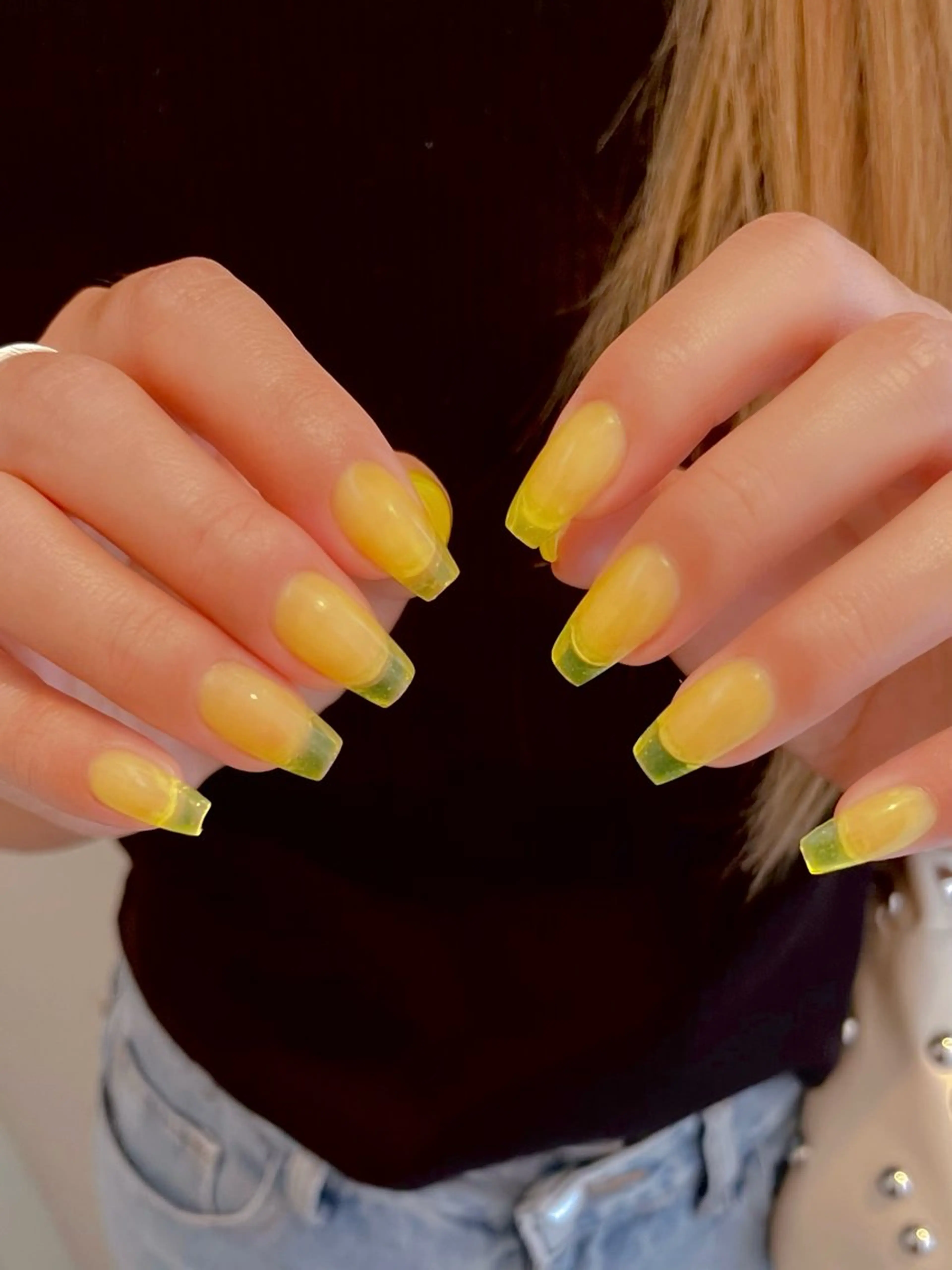 ネイル フットネイル キラキラネイル マグネットネイル ワンカラーネイル スカルプネイル nine.🦋 YUKOのネイルデザイン