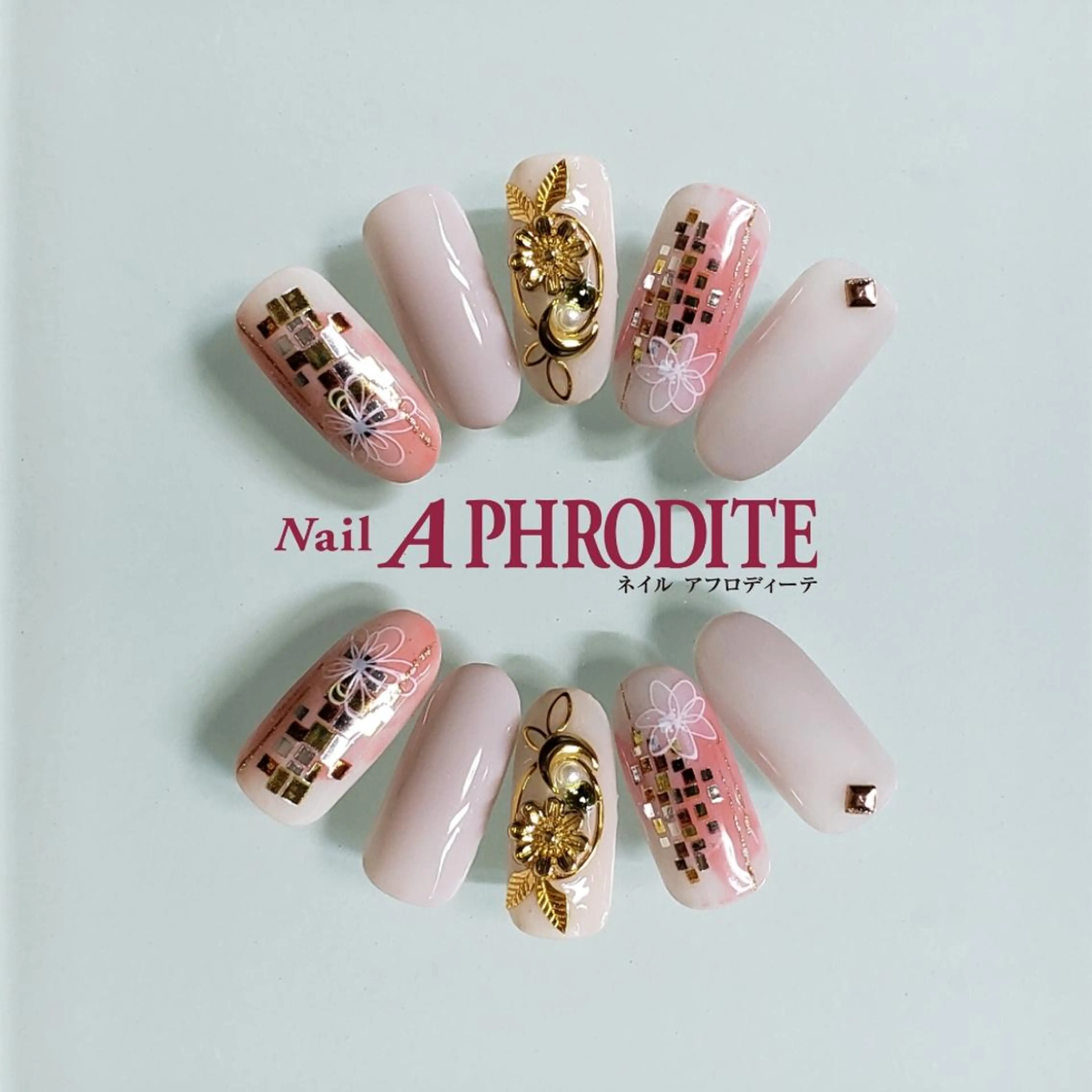 ネイル 持ち込み ニュアンスネイル ハンドネイル Nail  Aphroditeのネイルデザイン
