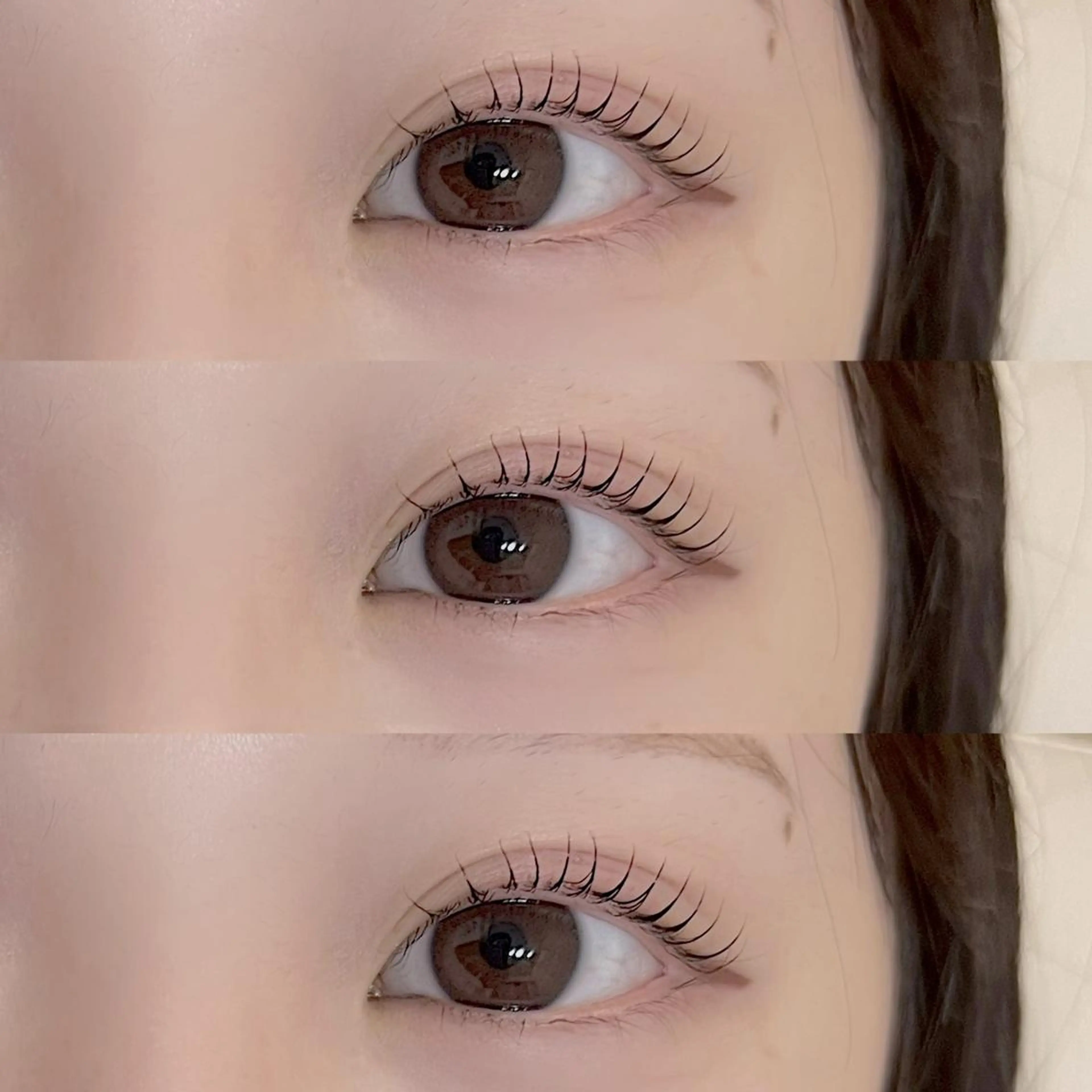 マツエク・マツパ 束感まつ毛 一重×まつ毛パーマ LUCIA LASH BROW　新宿店所属・LUCIA 小出のマツエク・マツパデザイン