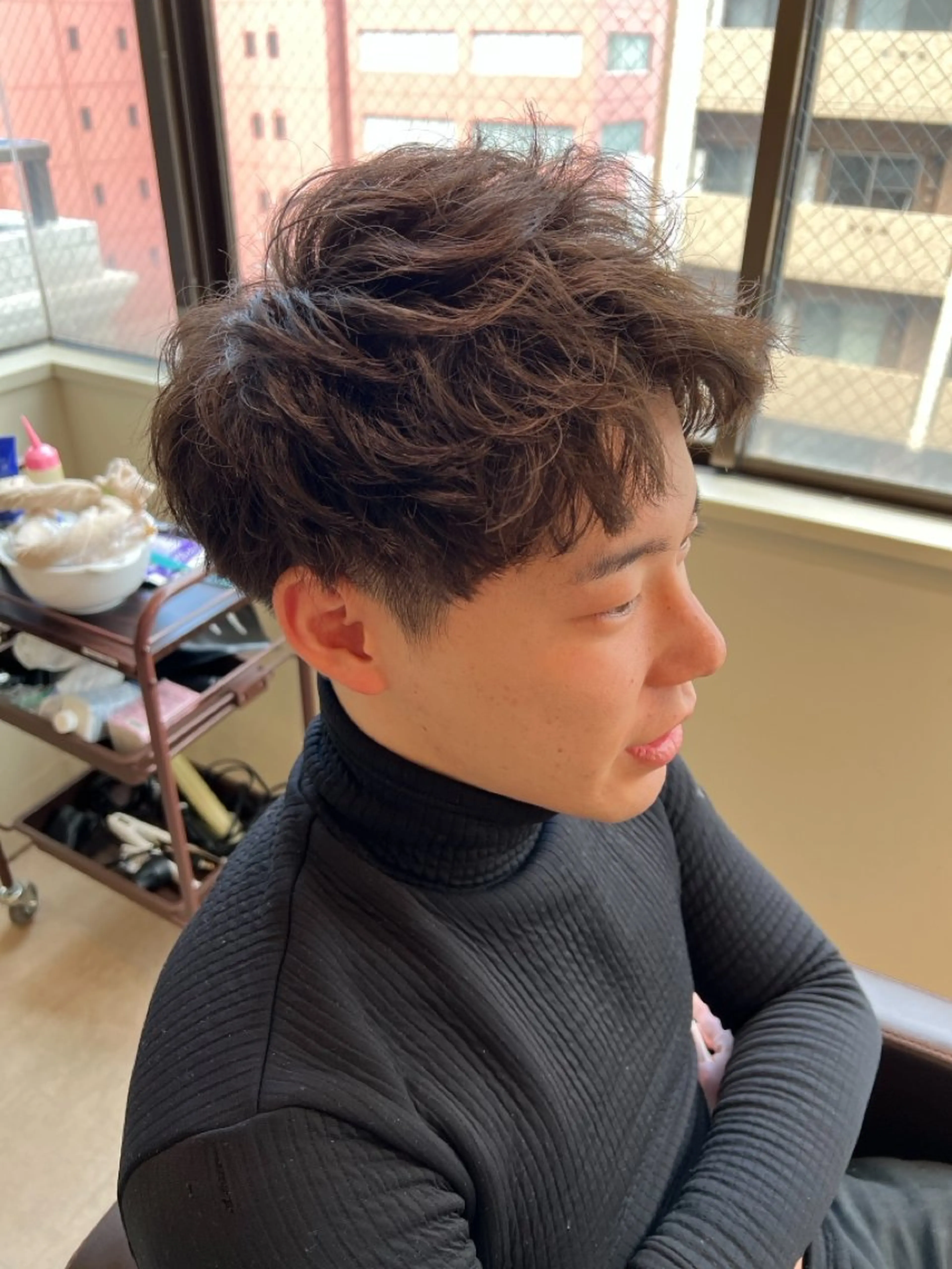 メンズカットの写真