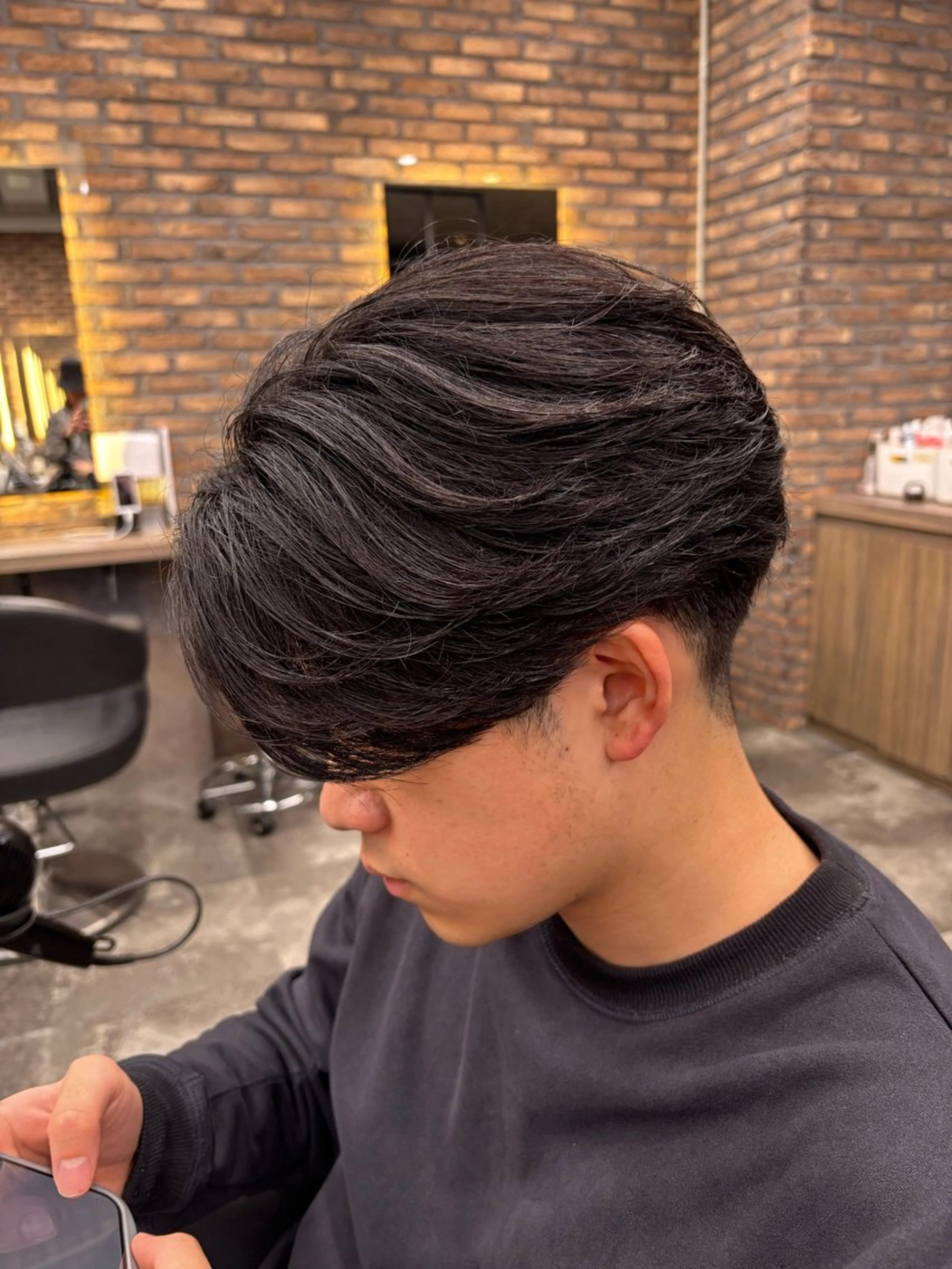 メンズ カット パーマ フェザーパーマ職人 🪽yutoのヘアスタイル